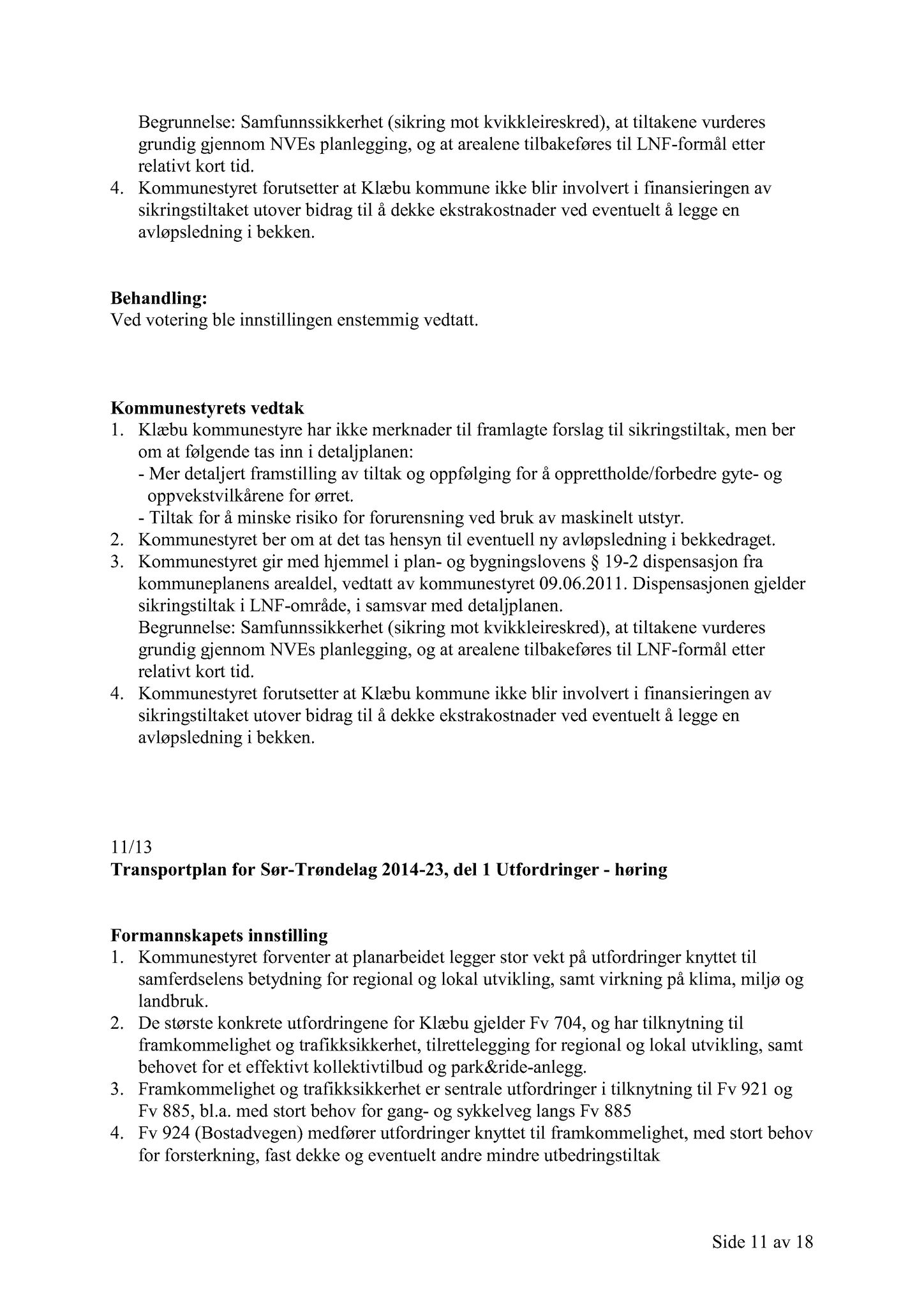 Klæbu Kommune, TRKO/KK/01-KS/L006: Kommunestyret - Møtedokumenter, 2013, s. 337