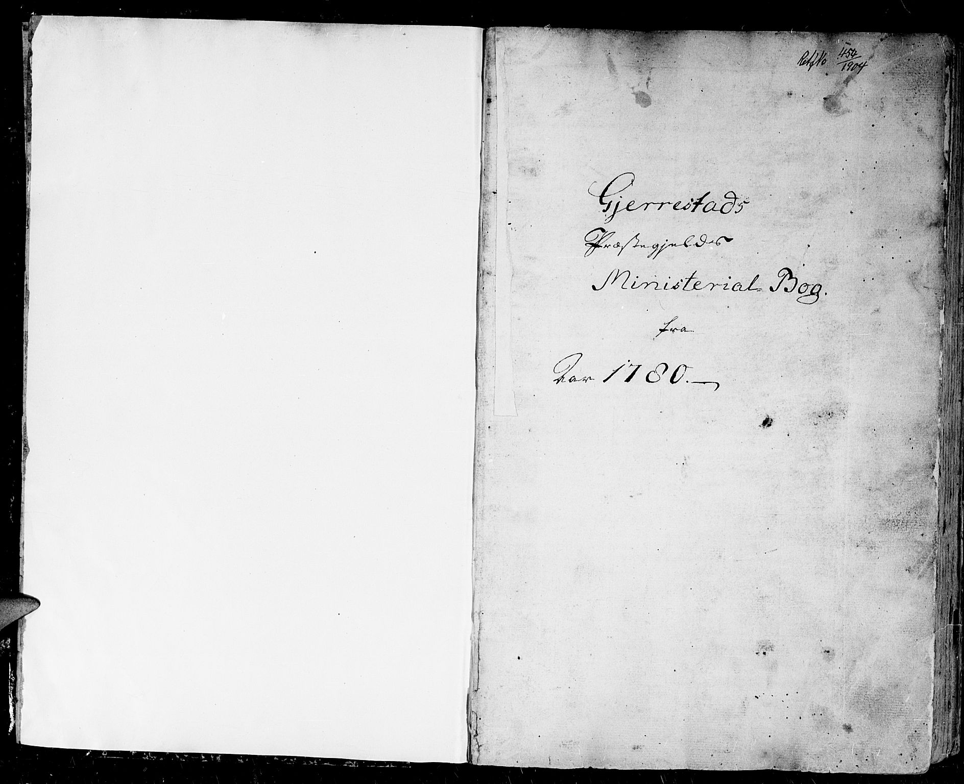 Gjerstad sokneprestkontor, SAK/1111-0014/F/Fa/Faa/L0003: Ministerialbok nr. A 3, 1780-1815