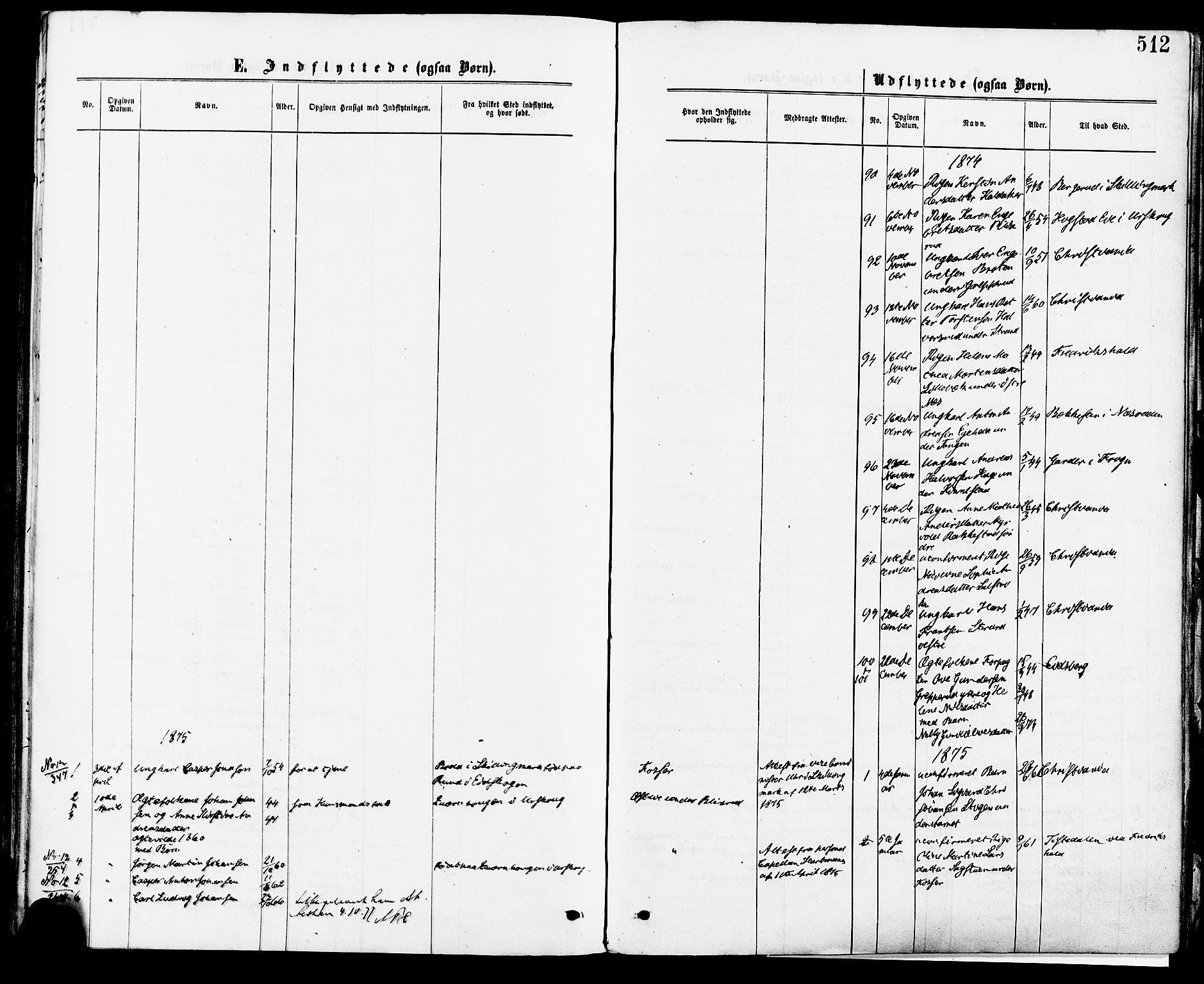 Høland prestekontor Kirkebøker, AV/SAO-A-10346a/F/Fa/L0012.a: Ministerialbok nr. I 12A, 1869-1879, s. 512