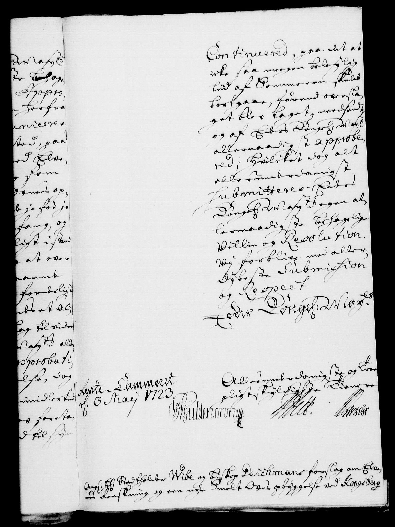 Rentekammeret, Kammerkanselliet, AV/RA-EA-3111/G/Gf/Gfa/L0006: Norsk relasjons- og resolusjonsprotokoll (merket RK 52.6), 1723, s. 571