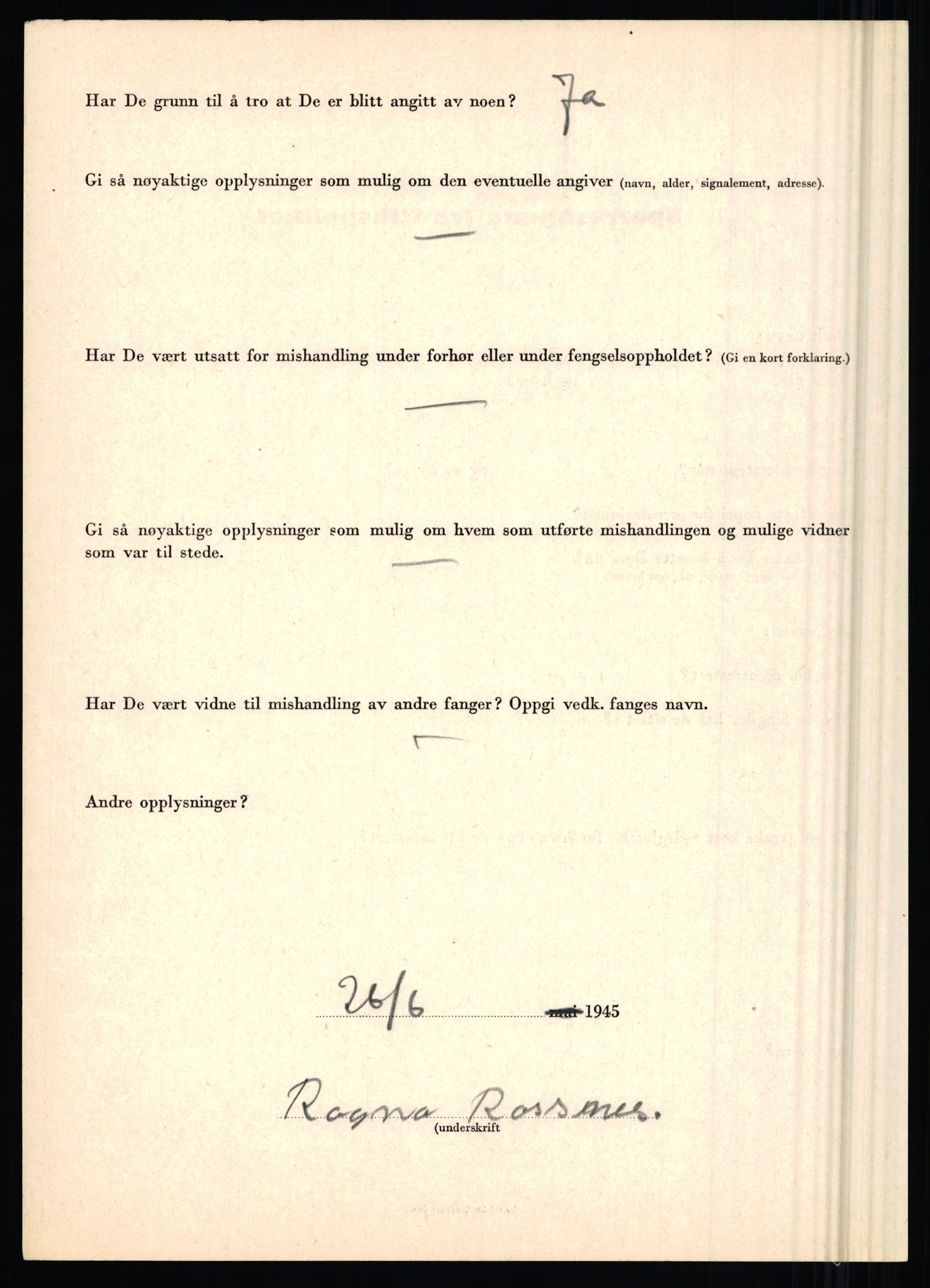 Rikspolitisjefen, AV/RA-S-1560/L/L0014: Pettersen, Aksel - Savosnick, Ernst, 1940-1945, s. 718