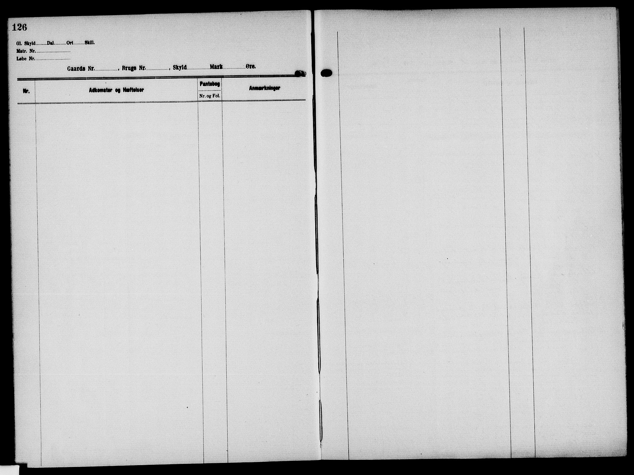 Solør tingrett, AV/SAH-TING-008/H/Ha/Hak/L0005: Panteregister nr. V, 1900-1935, s. 126