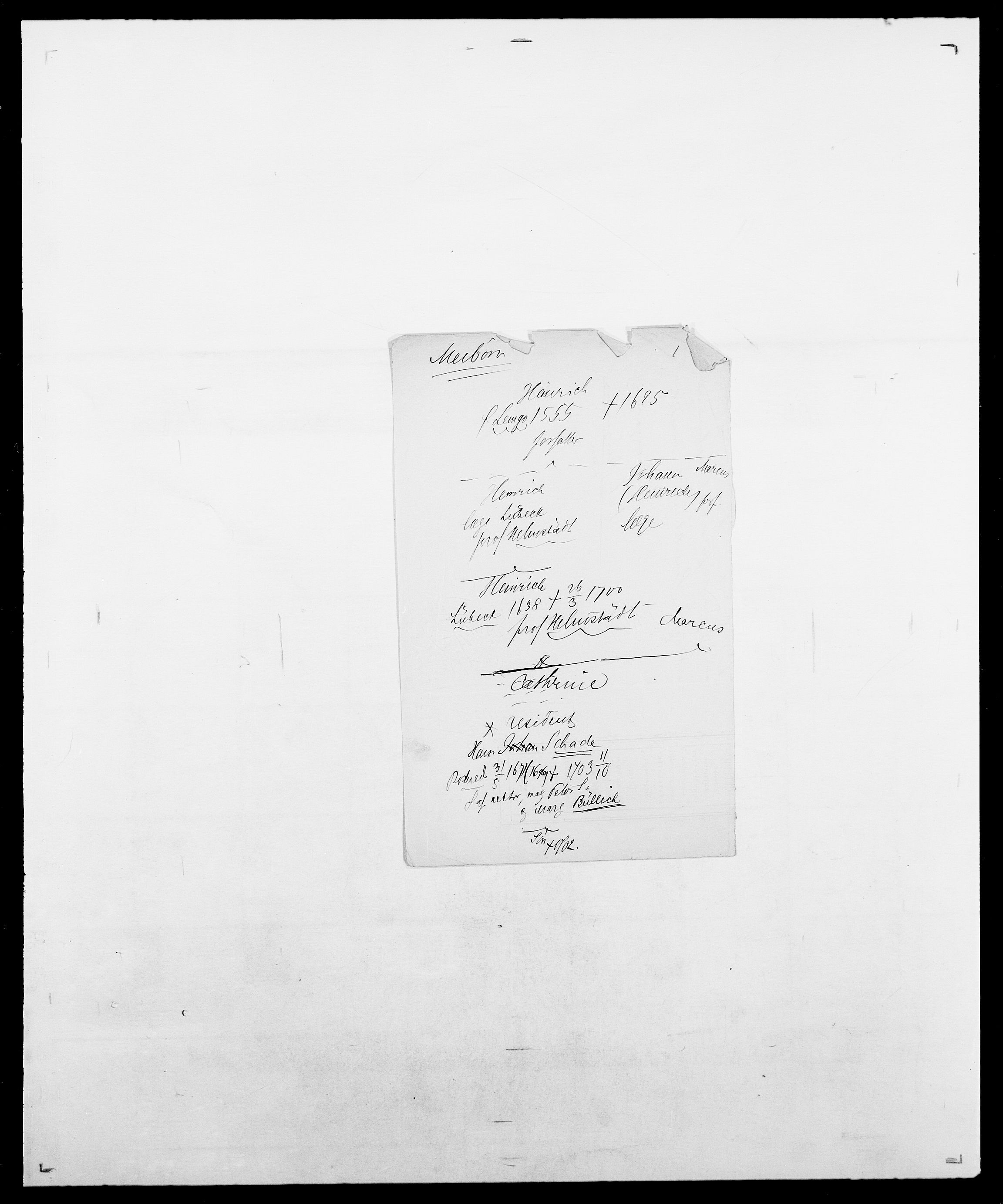 Delgobe, Charles Antoine - samling, AV/SAO-PAO-0038/D/Da/L0026: Mechelby - Montoppidan, s. 137