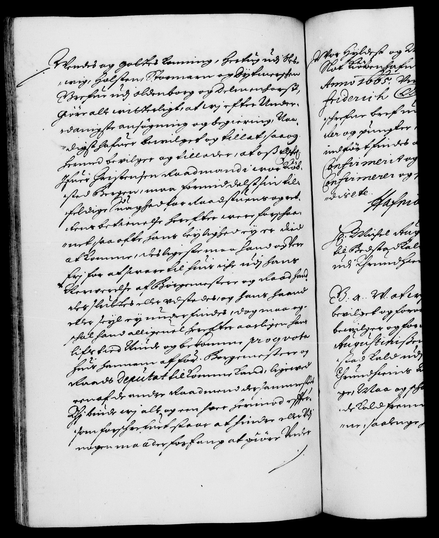 Danske Kanselli 1572-1799, RA/EA-3023/F/Fc/Fca/Fcaa/L0011: Norske registre (mikrofilm), 1670-1673, s. 255b