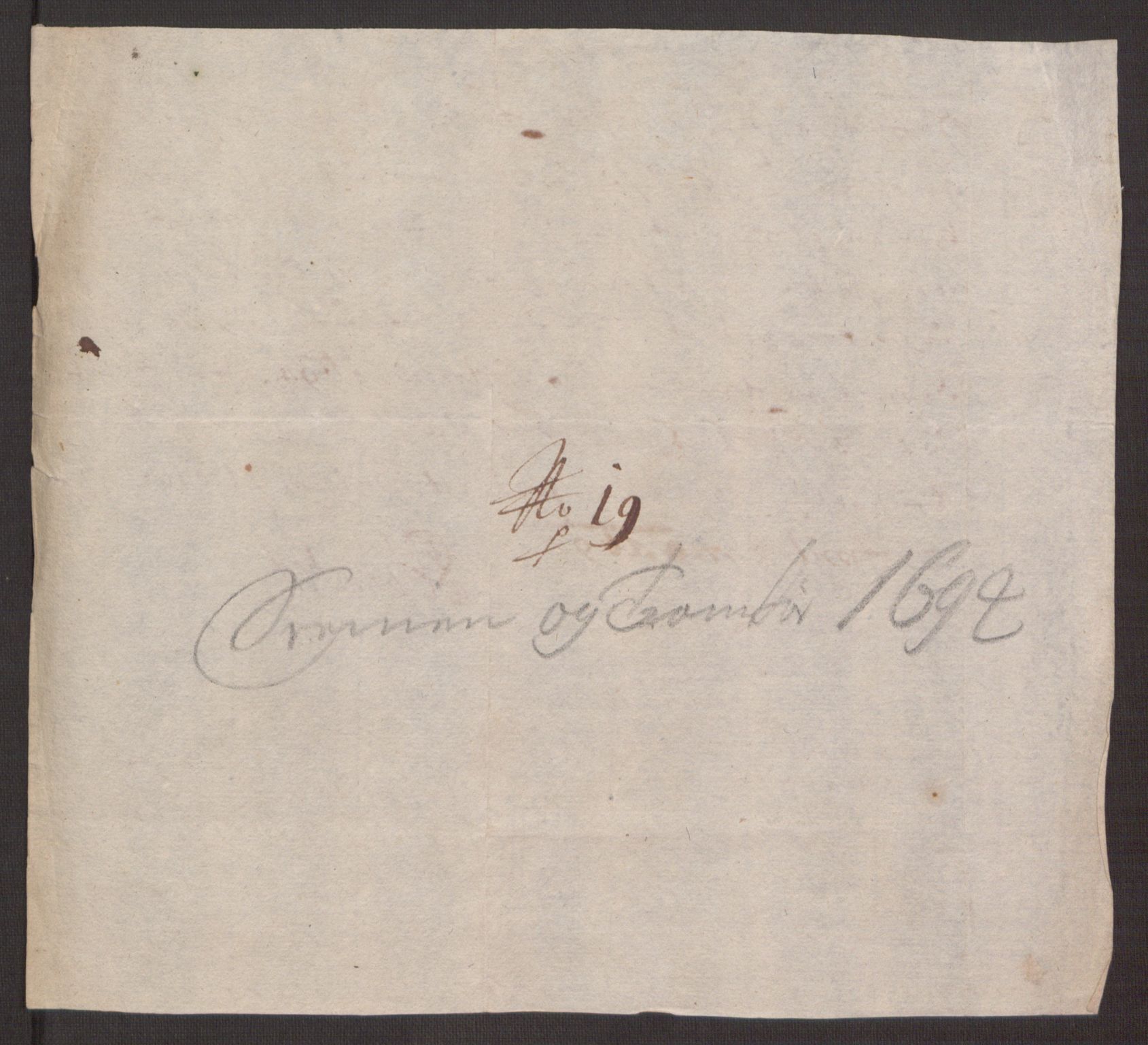 Rentekammeret inntil 1814, Reviderte regnskaper, Fogderegnskap, AV/RA-EA-4092/R68/L4753: Fogderegnskap Senja og Troms, 1694-1696, s. 171