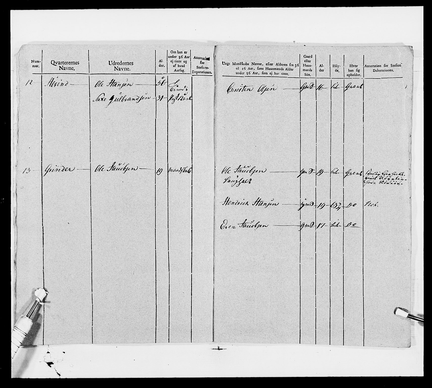 Generalitets- og kommissariatskollegiet, Det kongelige norske kommissariatskollegium, AV/RA-EA-5420/E/Eh/L0006: Akershusiske dragonregiment, 1796-1800, s. 253