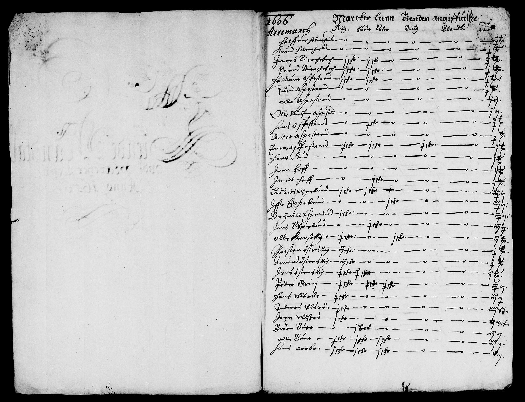 Rentekammeret inntil 1814, Reviderte regnskaper, Lensregnskaper, RA/EA-5023/R/Rb/Rbb/L0007: Idd og Marker len, 1656-1659