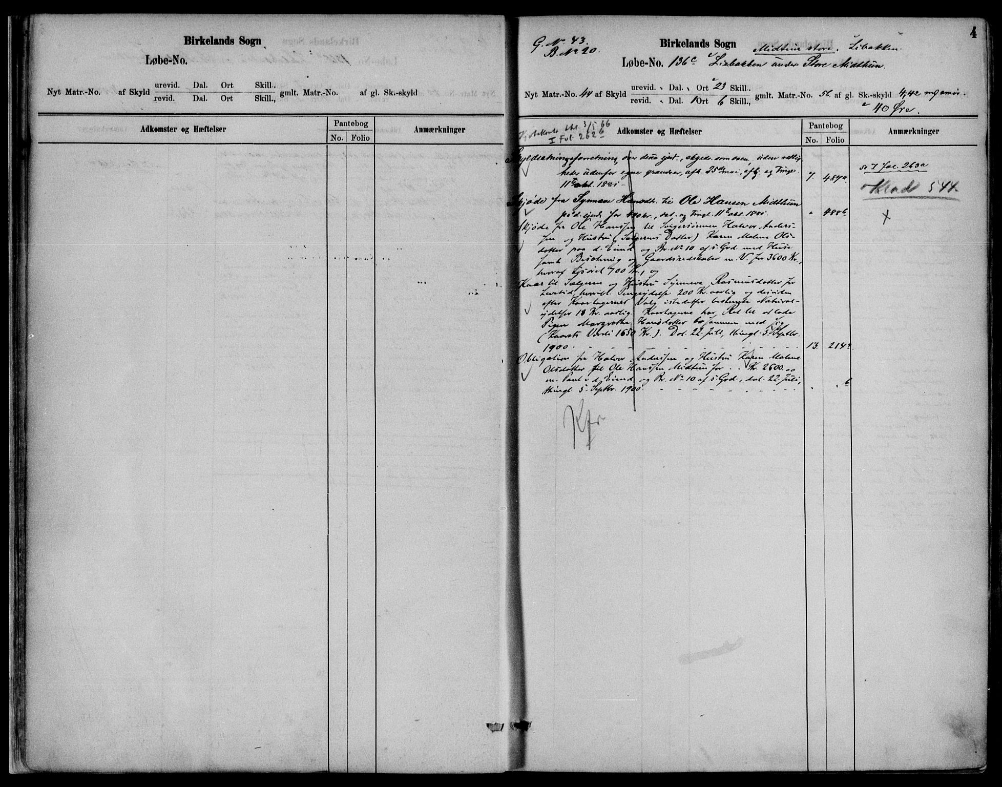 Midhordland sorenskriveri, SAB/A-3001/1/G/Ga/Gab/L0048: Panteregister nr. II.A.b.48, s. 4