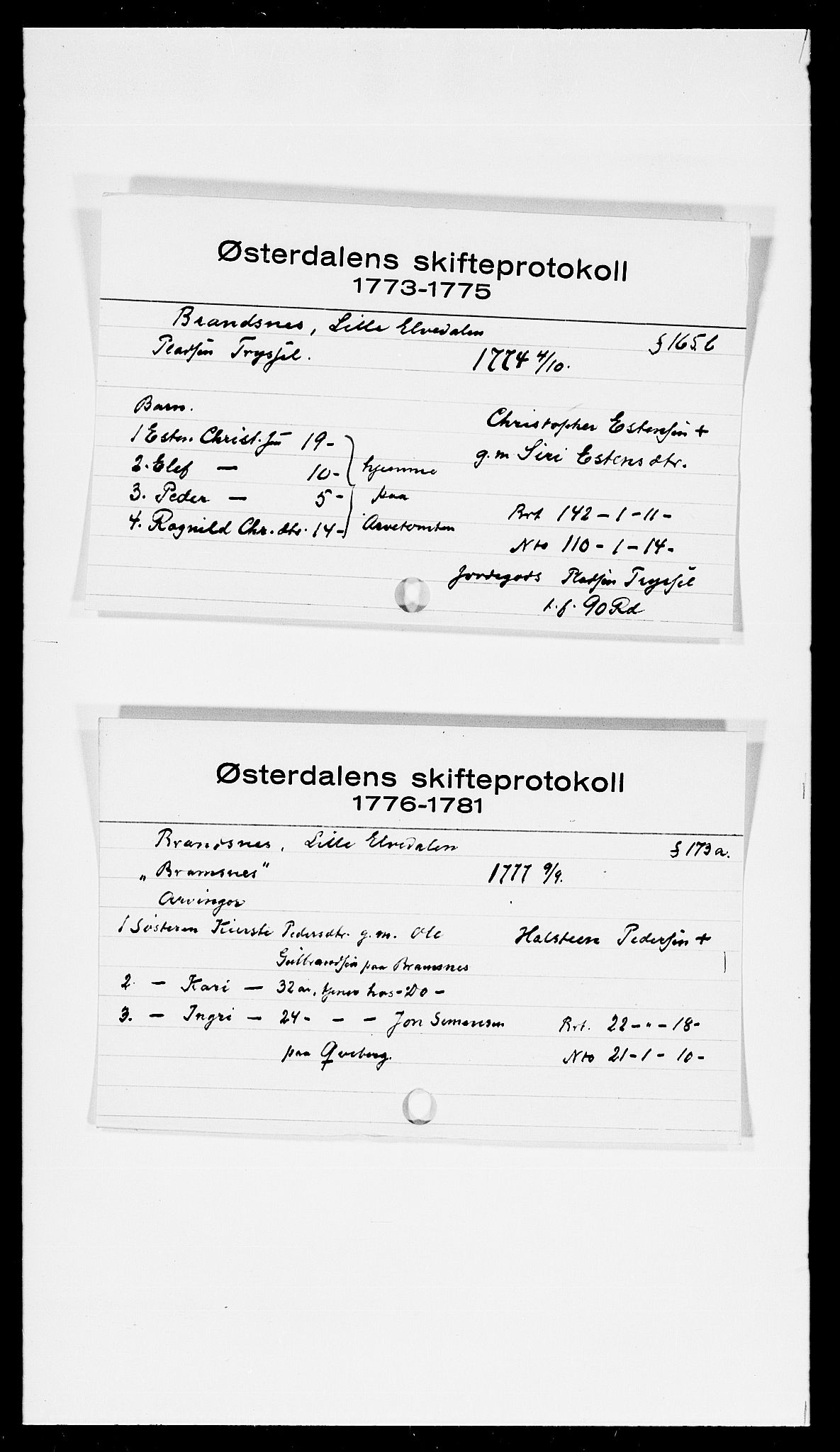 Østerdalen sorenskriveri, SAH/TING-032/J, 1772-1823, s. 5946