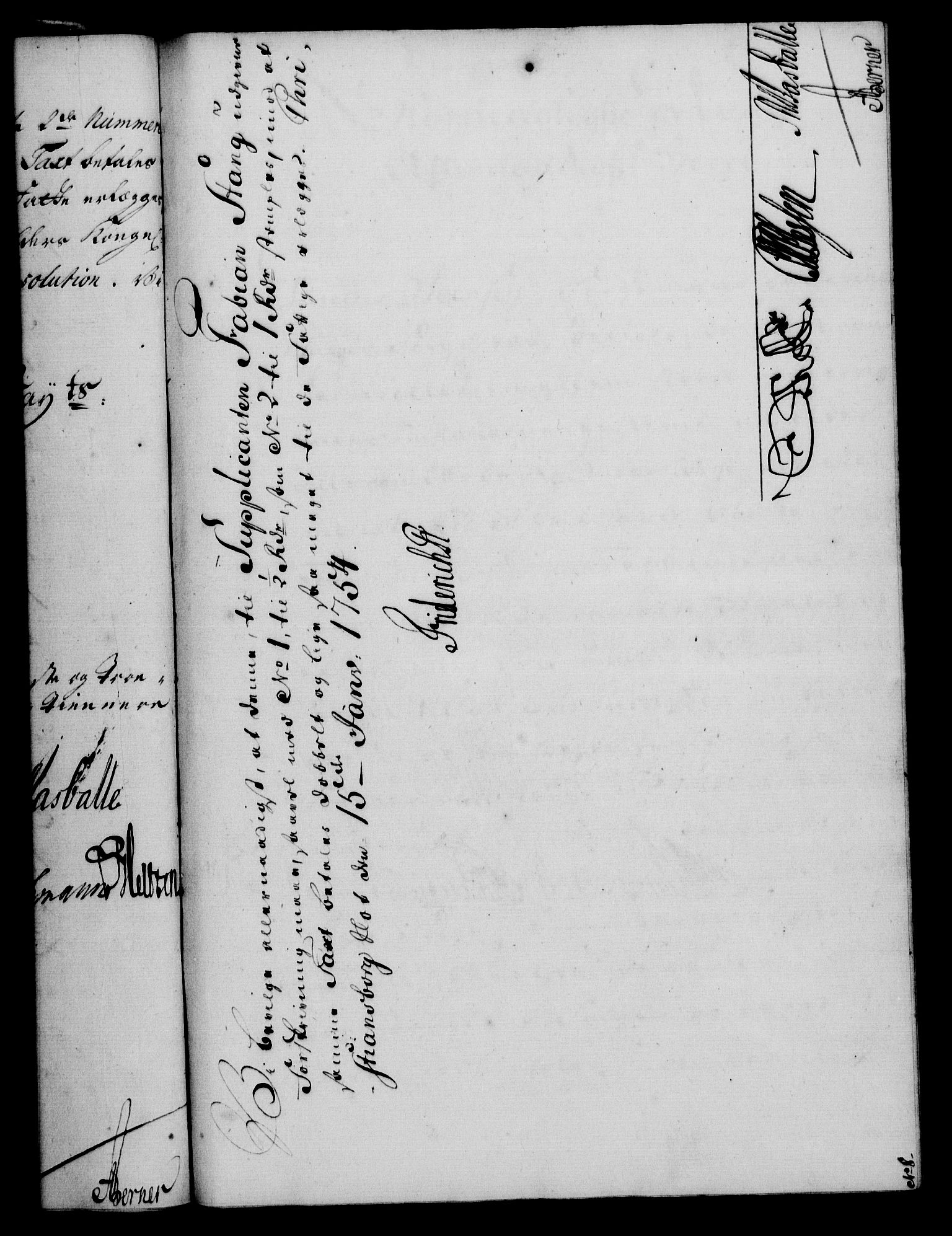 Rentekammeret, Kammerkanselliet, AV/RA-EA-3111/G/Gf/Gfa/L0036: Norsk relasjons- og resolusjonsprotokoll (merket RK 52.36), 1754, s. 67