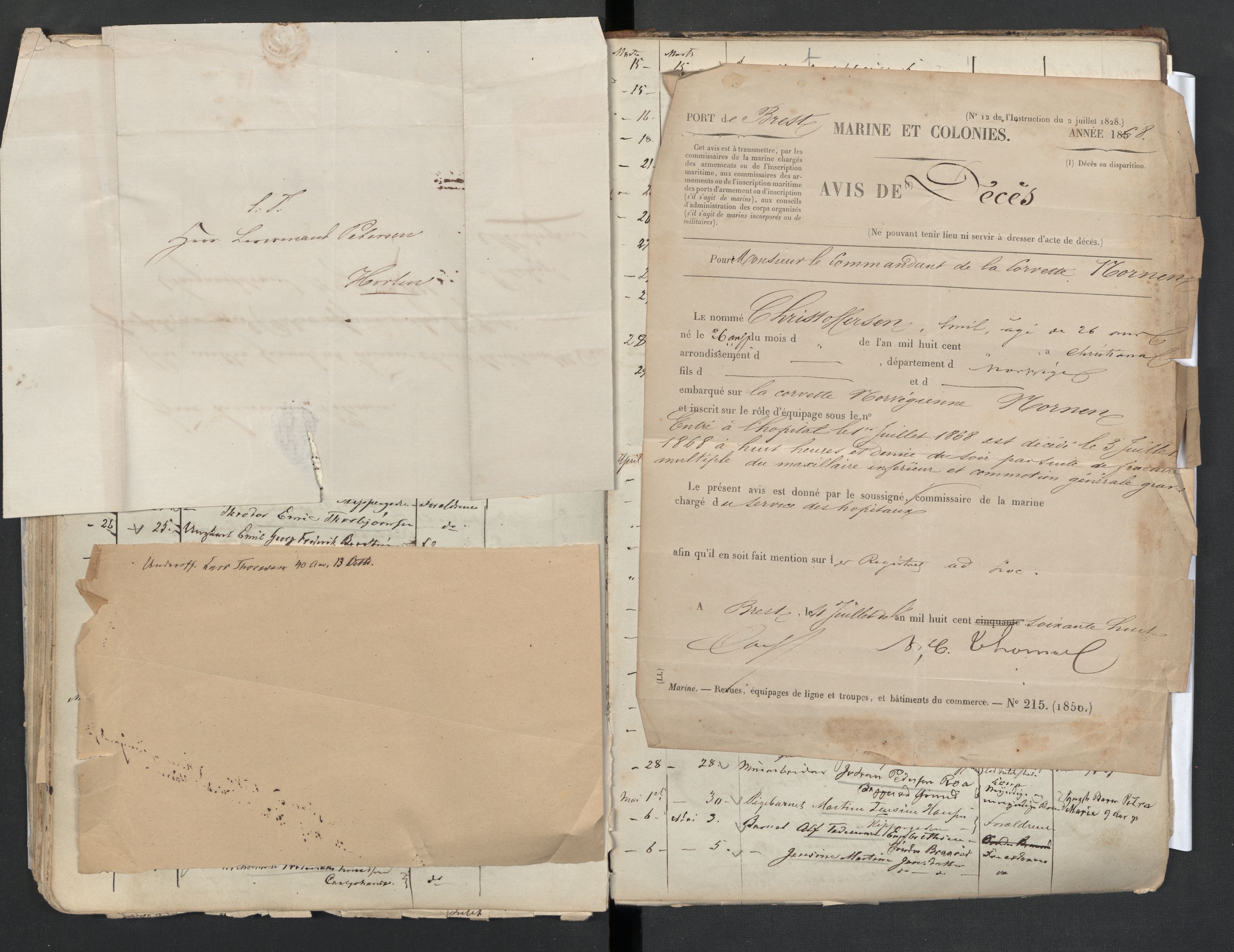 Borre lensmannskontor, AV/SAKO-A-533/H/Ha/L0001A: Dødsfallsprotokoll, 1850-1875, s. 96-97