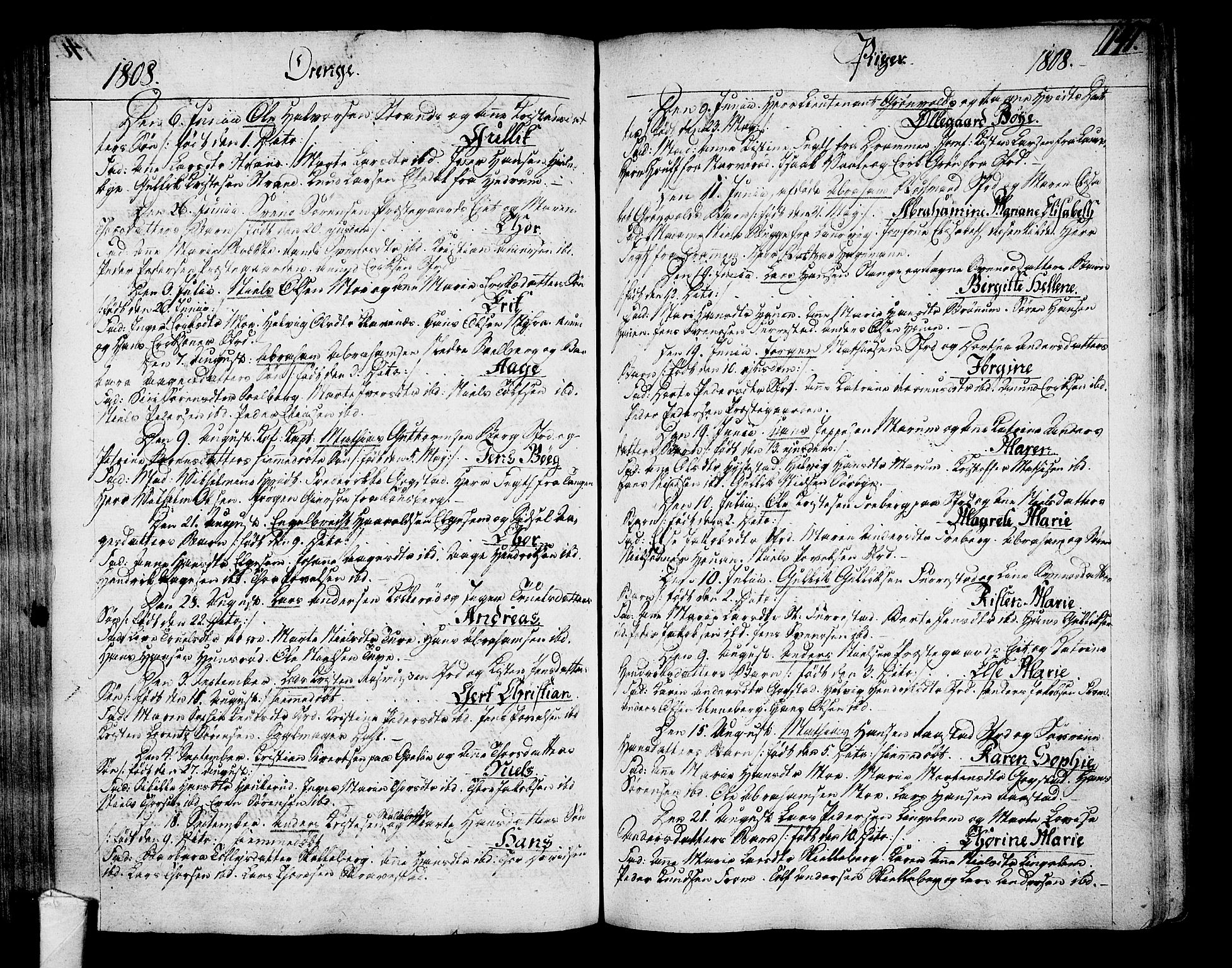 Sandar kirkebøker, AV/SAKO-A-243/F/Fa/L0003: Ministerialbok nr. 3, 1789-1814, s. 141