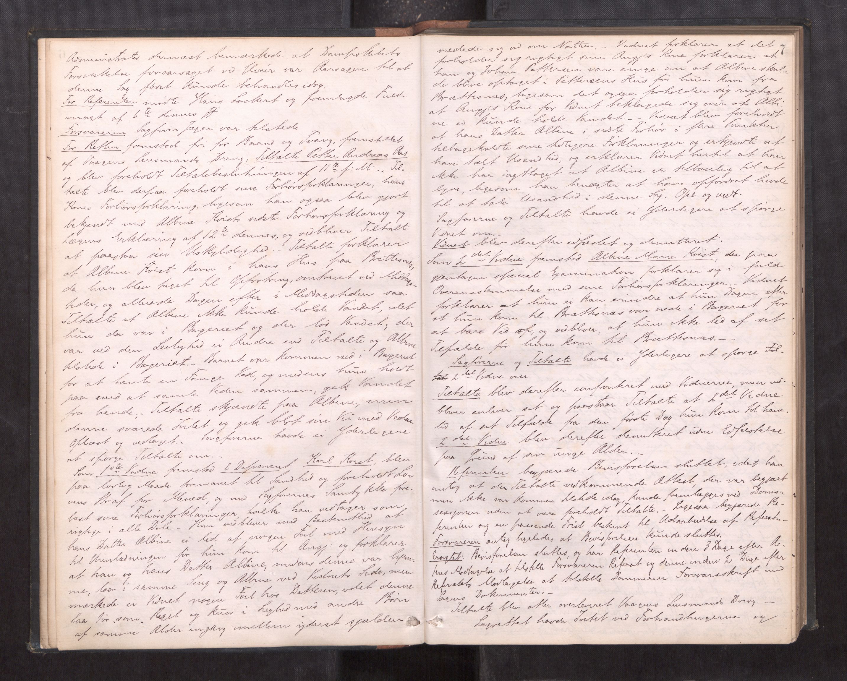 Lofoten sorenskriveri, AV/SAT-A-0017/1/1/1B/L0002: Ekstrarettsprotokoll, 1884-1886, s. 6b-7a