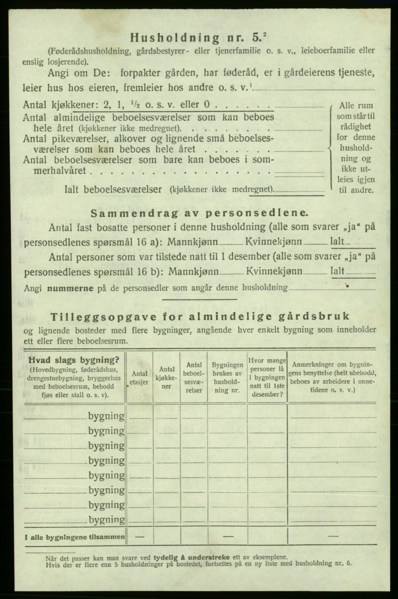 SAB, Folketelling 1920 for 1212 Skånevik herred, 1920, s. 1839