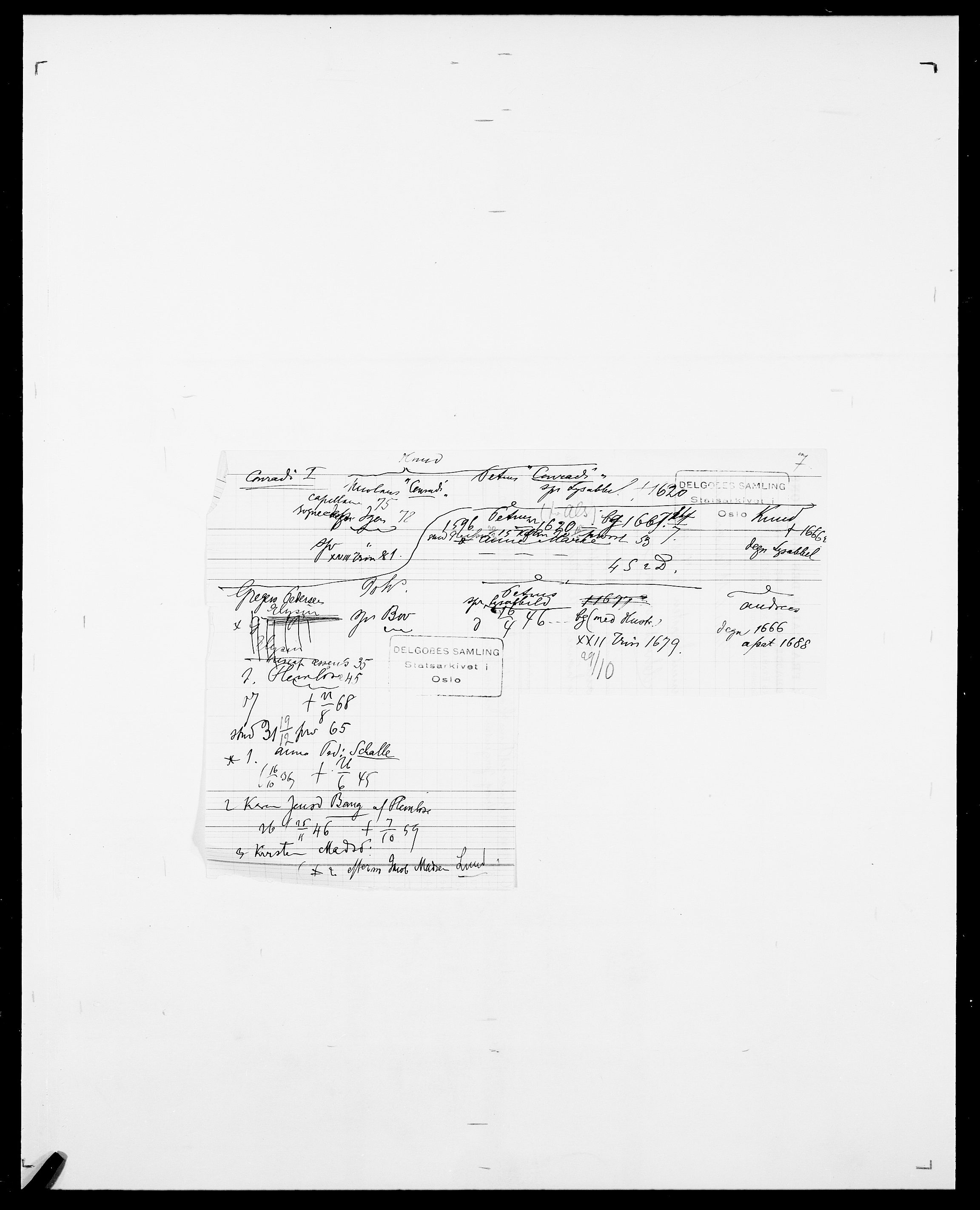 Delgobe, Charles Antoine - samling, SAO/PAO-0038/D/Da/L0008: Capjon - Dagenbolt, s. 519