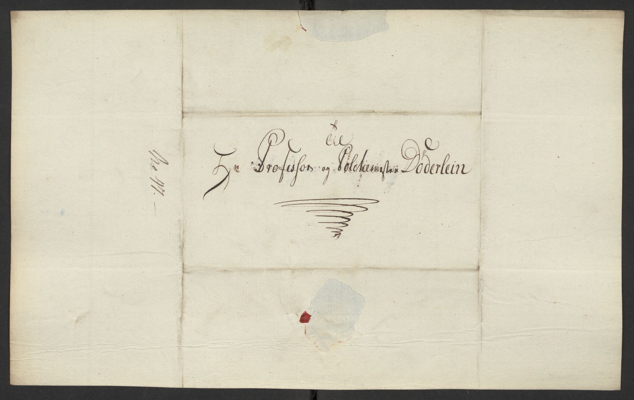 Oslo politidistrikt, AV/SAO-A-10085/D/Da/L0003: Innkomne brev, pro memoria m.v., 1781, s. 82