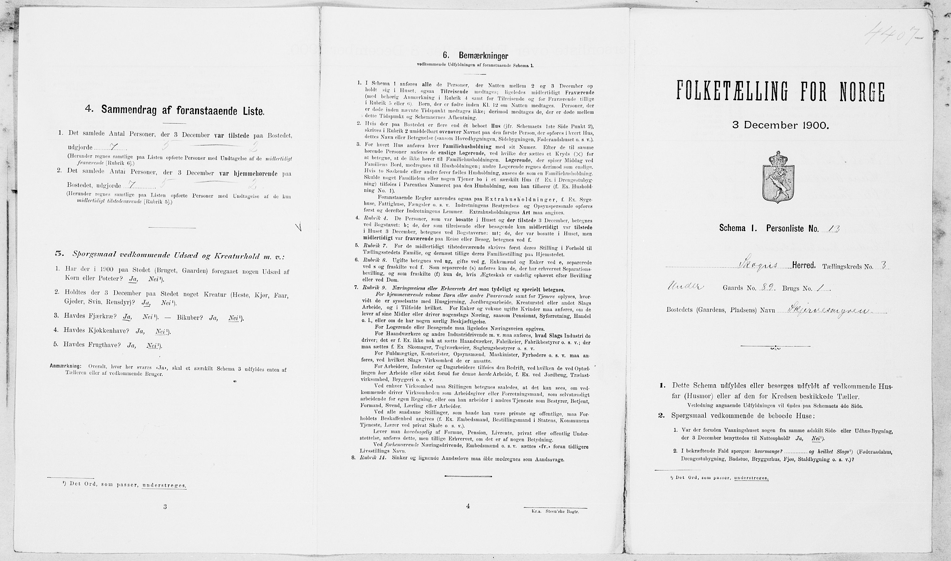 SAT, Folketelling 1900 for 1719 Skogn herred, 1900, s. 517