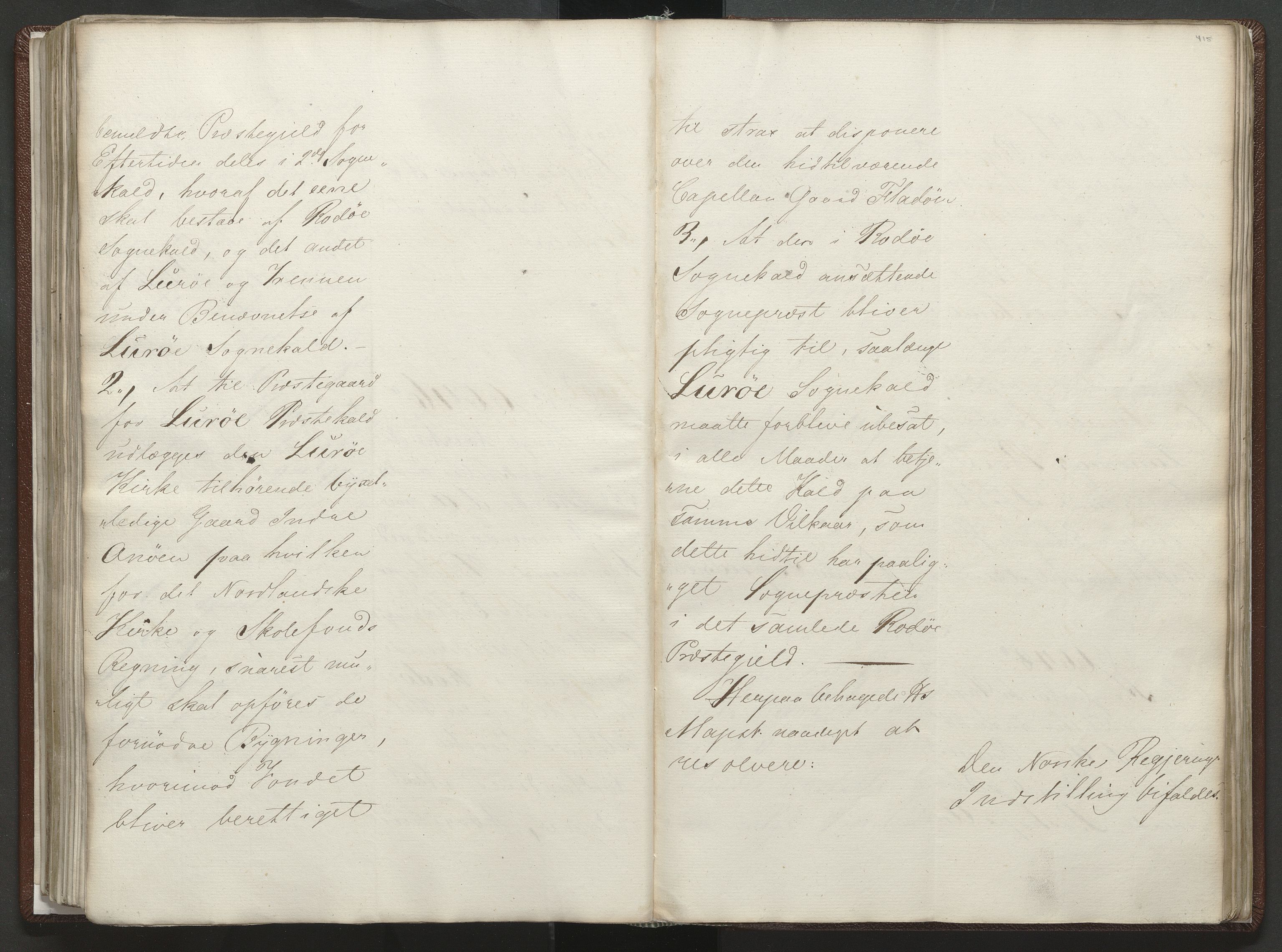 Statsrådssekretariatet, AV/RA-S-1001/A/Ab/L0015: Kgl. res. nr. 1-466 og 6645-6719, 2. halvår III, 1822, s. 415