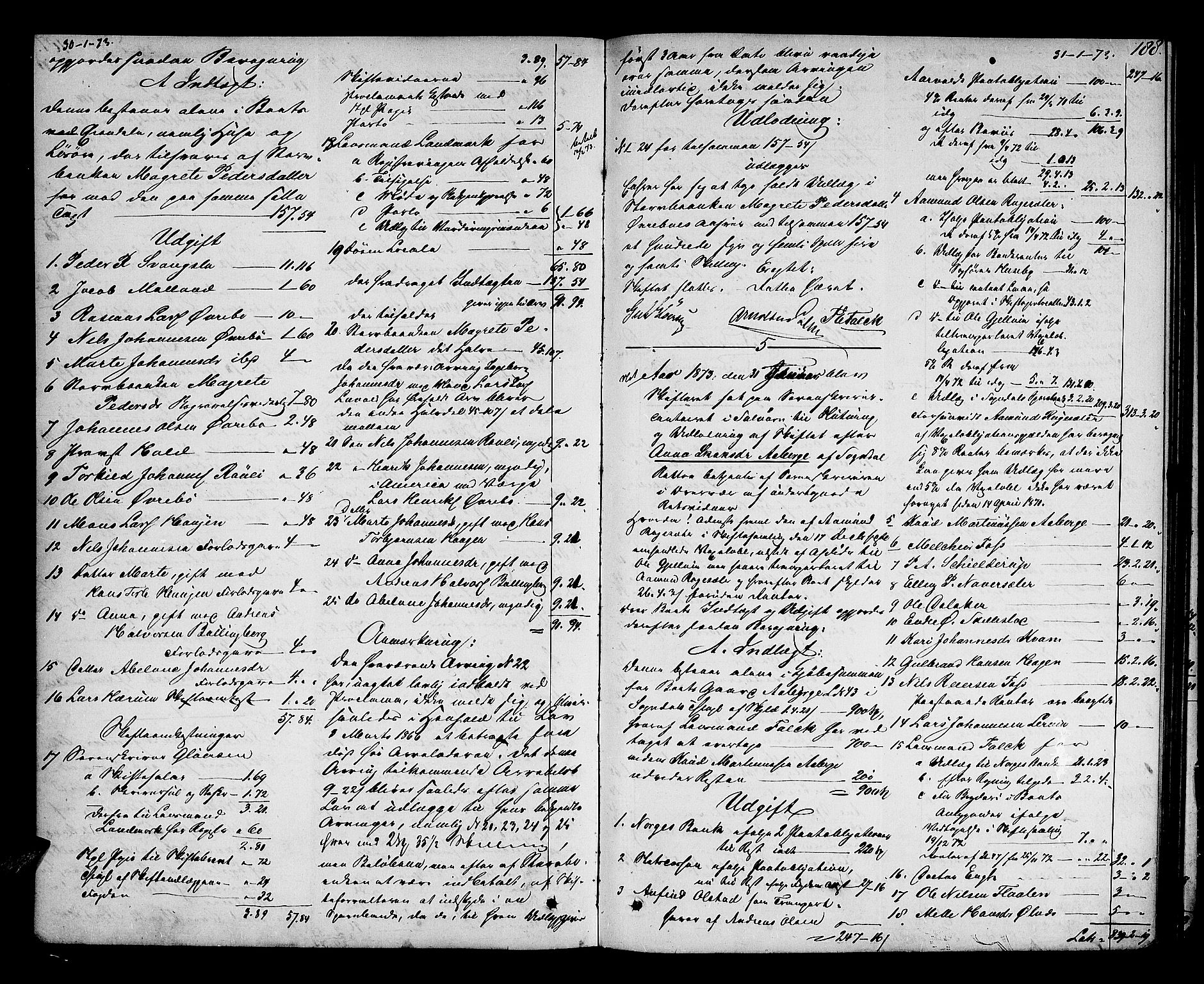 Indre Sogn tingrett, AV/SAB-A-3301/1/H/Hd/L0004: Skifteutlodningsprotokoll 4, 1860-1876, s. 187b-188a