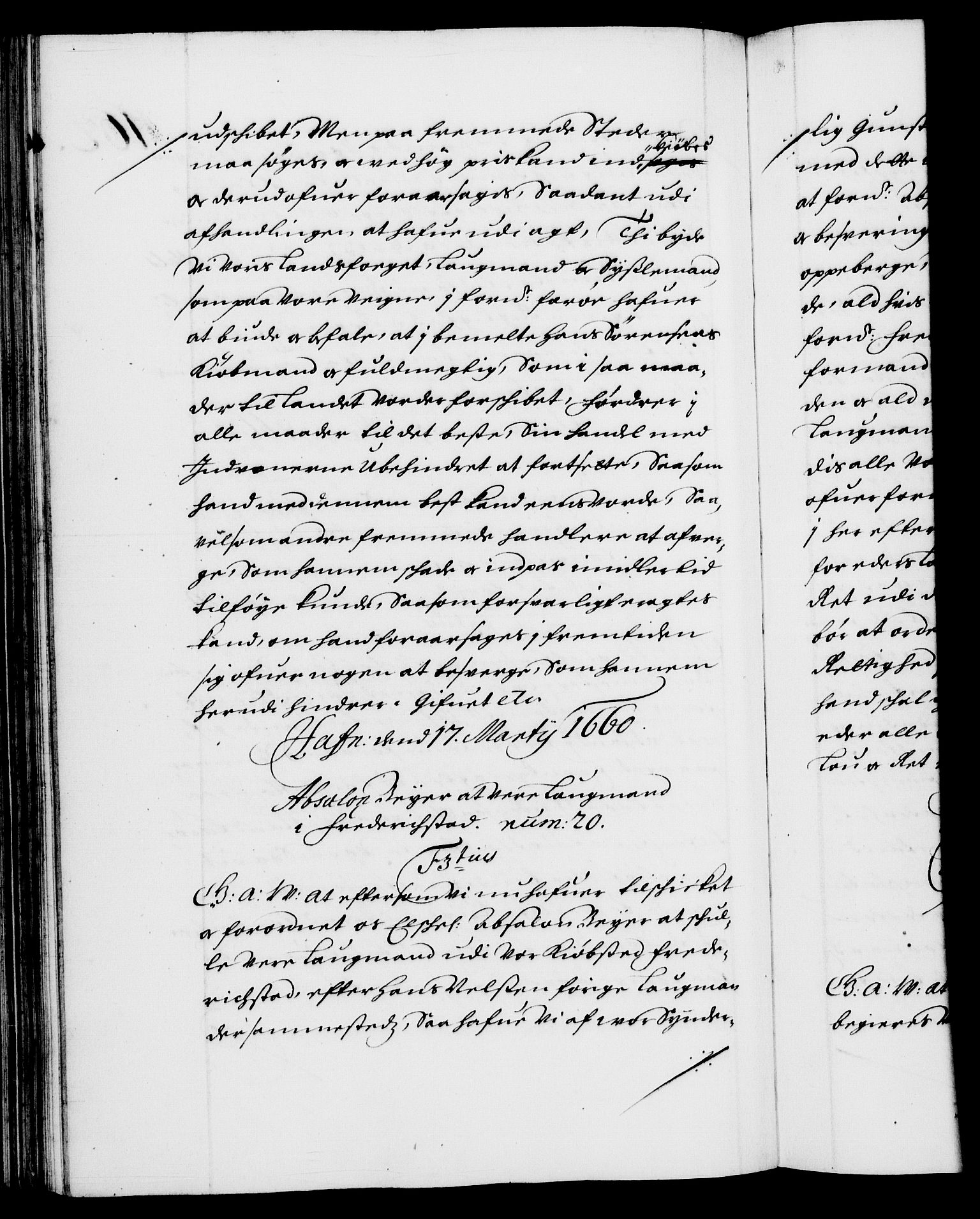 Danske Kanselli 1572-1799, RA/EA-3023/F/Fc/Fca/Fcaa/L0009: Norske registre (mikrofilm), 1657-1660, s. 162b