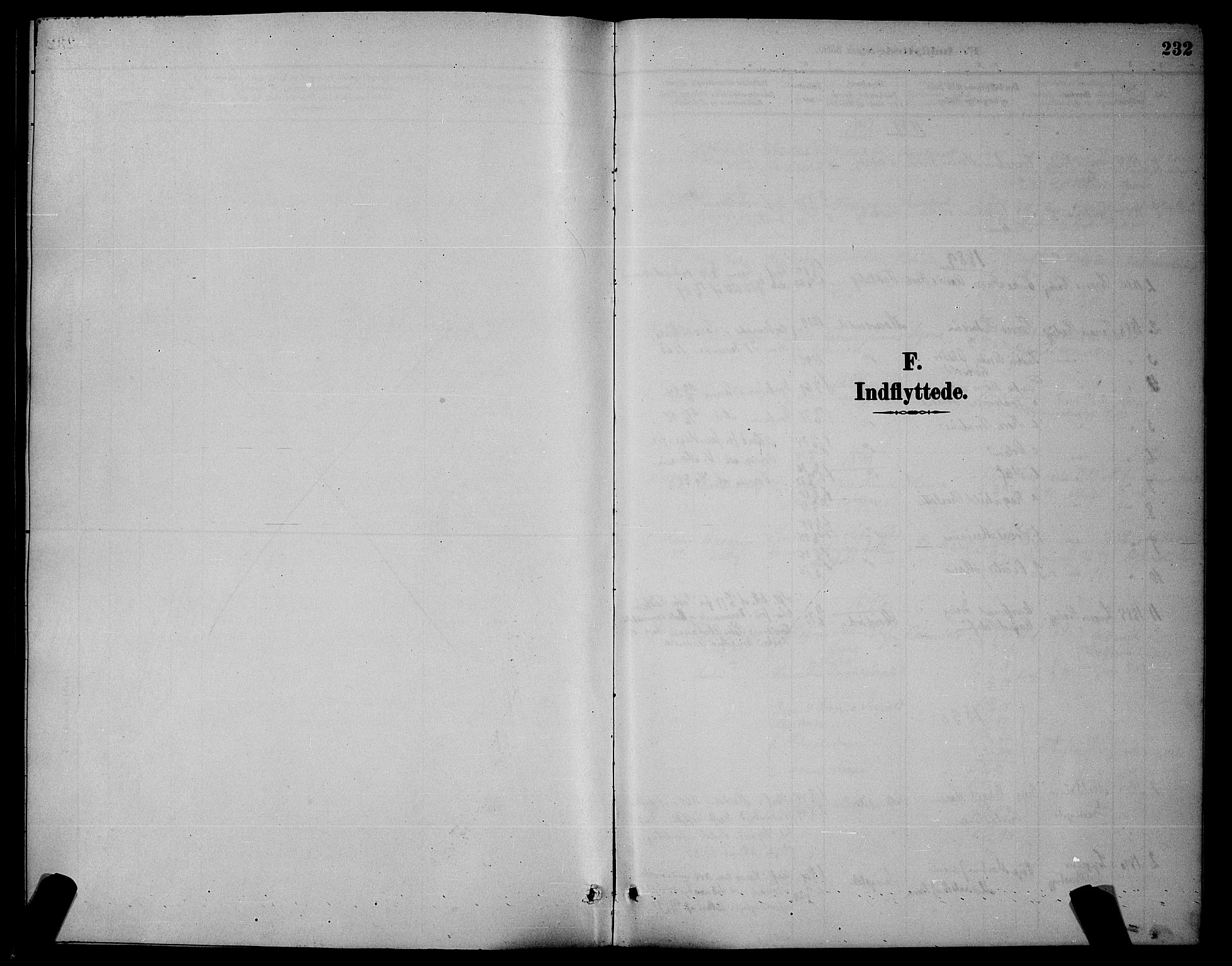 Skjervøy sokneprestkontor, AV/SATØ-S-1300/H/Ha/Hab/L0007klokker: Klokkerbok nr. 7, 1889-1899, s. 232
