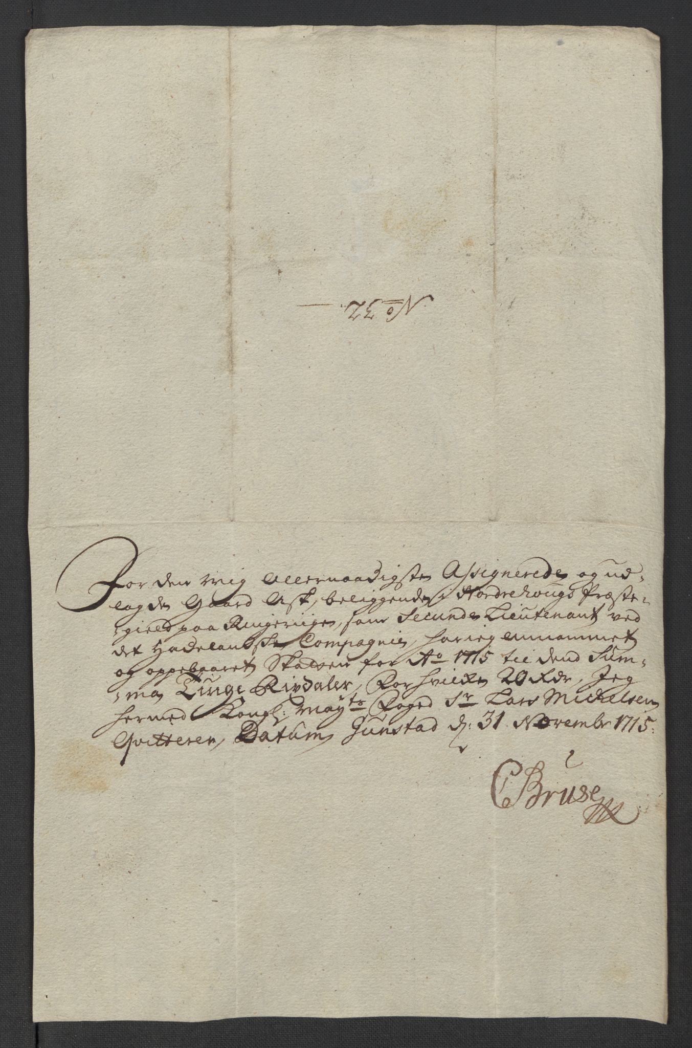Rentekammeret inntil 1814, Reviderte regnskaper, Fogderegnskap, AV/RA-EA-4092/R23/L1473: Fogderegnskap Ringerike og Hallingdal, 1715, s. 242