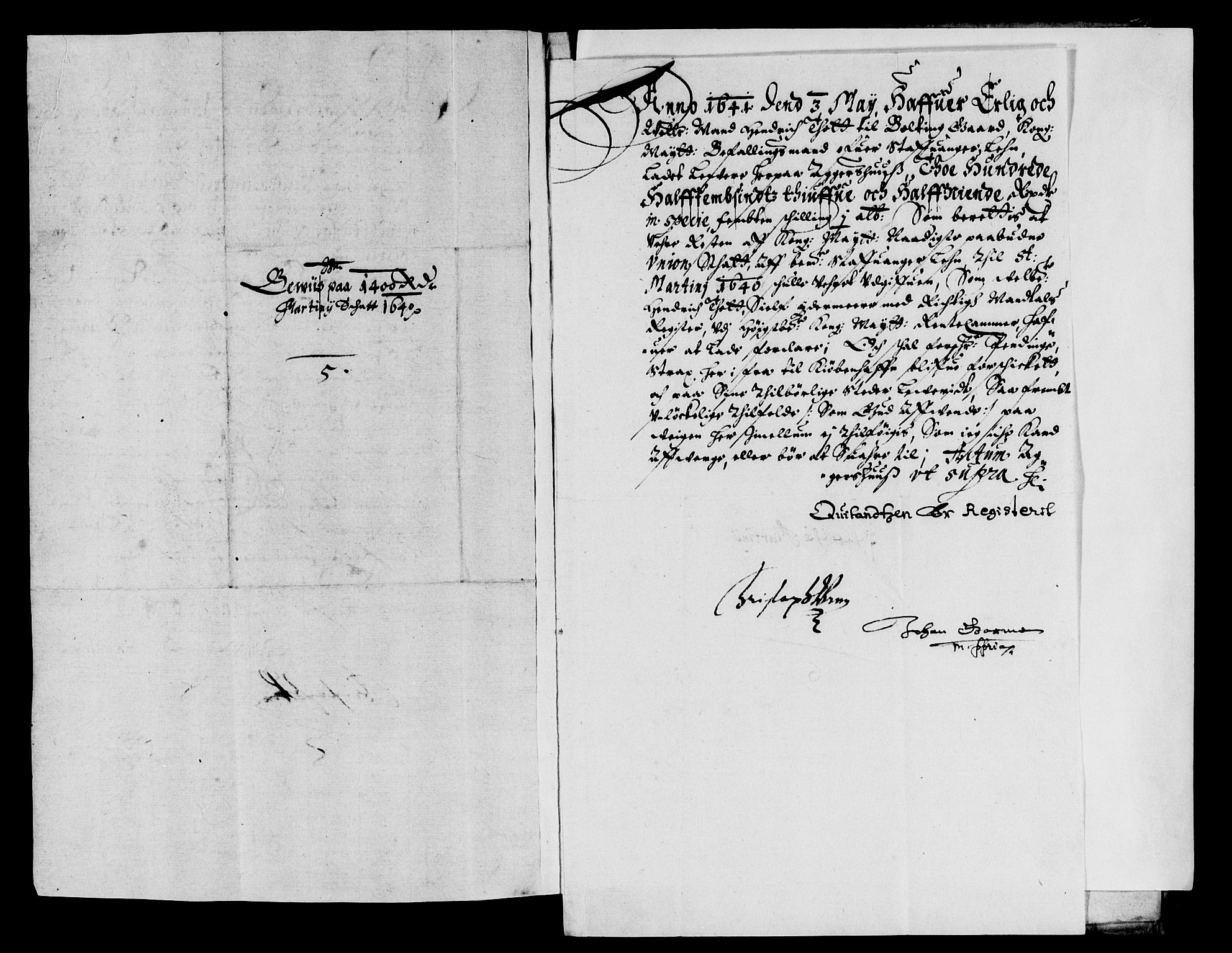 Rentekammeret inntil 1814, Reviderte regnskaper, Lensregnskaper, AV/RA-EA-5023/R/Rb/Rbs/L0024: Stavanger len, 1639-1641