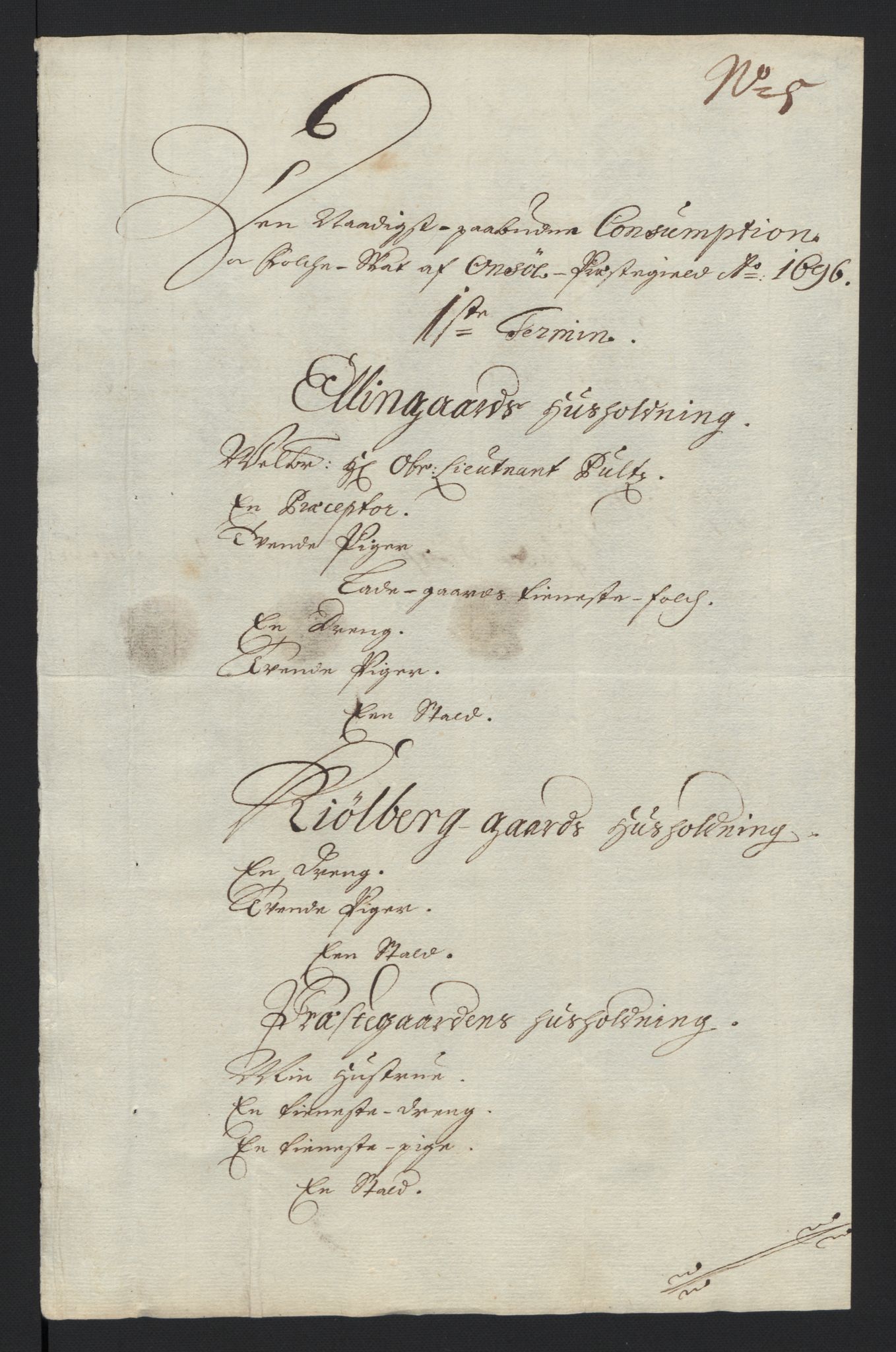 Rentekammeret inntil 1814, Reviderte regnskaper, Fogderegnskap, AV/RA-EA-4092/R04/L0124: Fogderegnskap Moss, Onsøy, Tune, Veme og Åbygge, 1696, s. 69