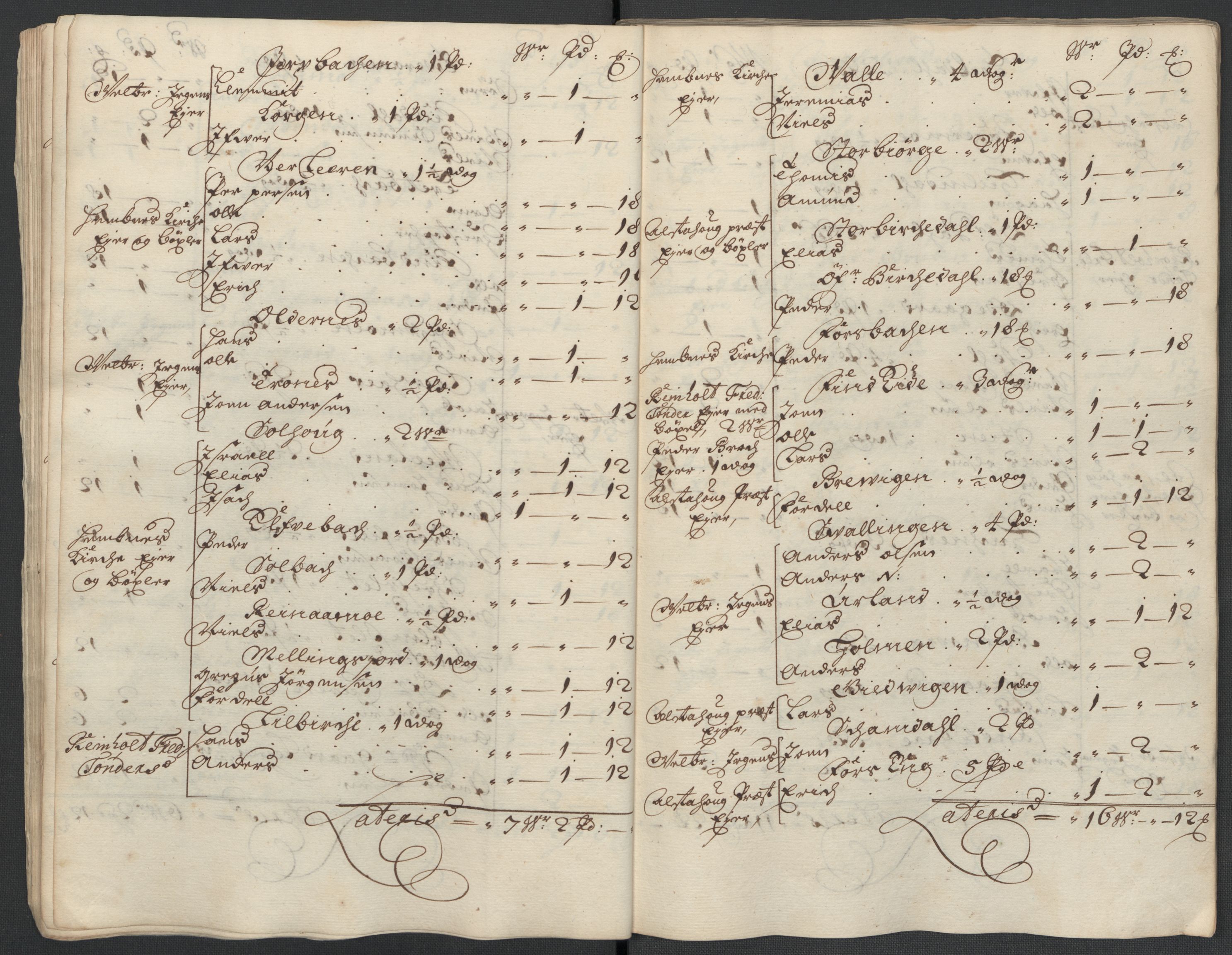 Rentekammeret inntil 1814, Reviderte regnskaper, Fogderegnskap, AV/RA-EA-4092/R65/L4508: Fogderegnskap Helgeland, 1702-1705, s. 144
