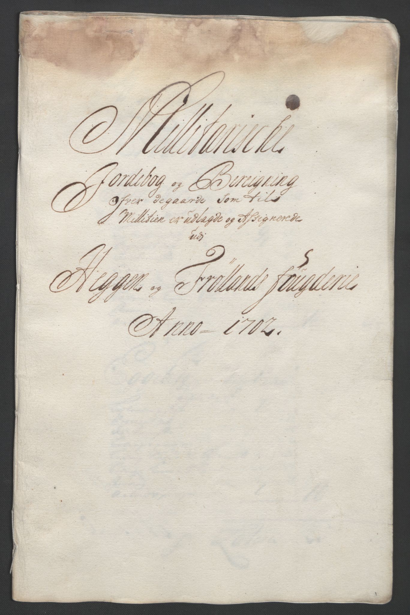 Rentekammeret inntil 1814, Reviderte regnskaper, Fogderegnskap, RA/EA-4092/R07/L0294: Fogderegnskap Rakkestad, Heggen og Frøland, 1702, s. 288