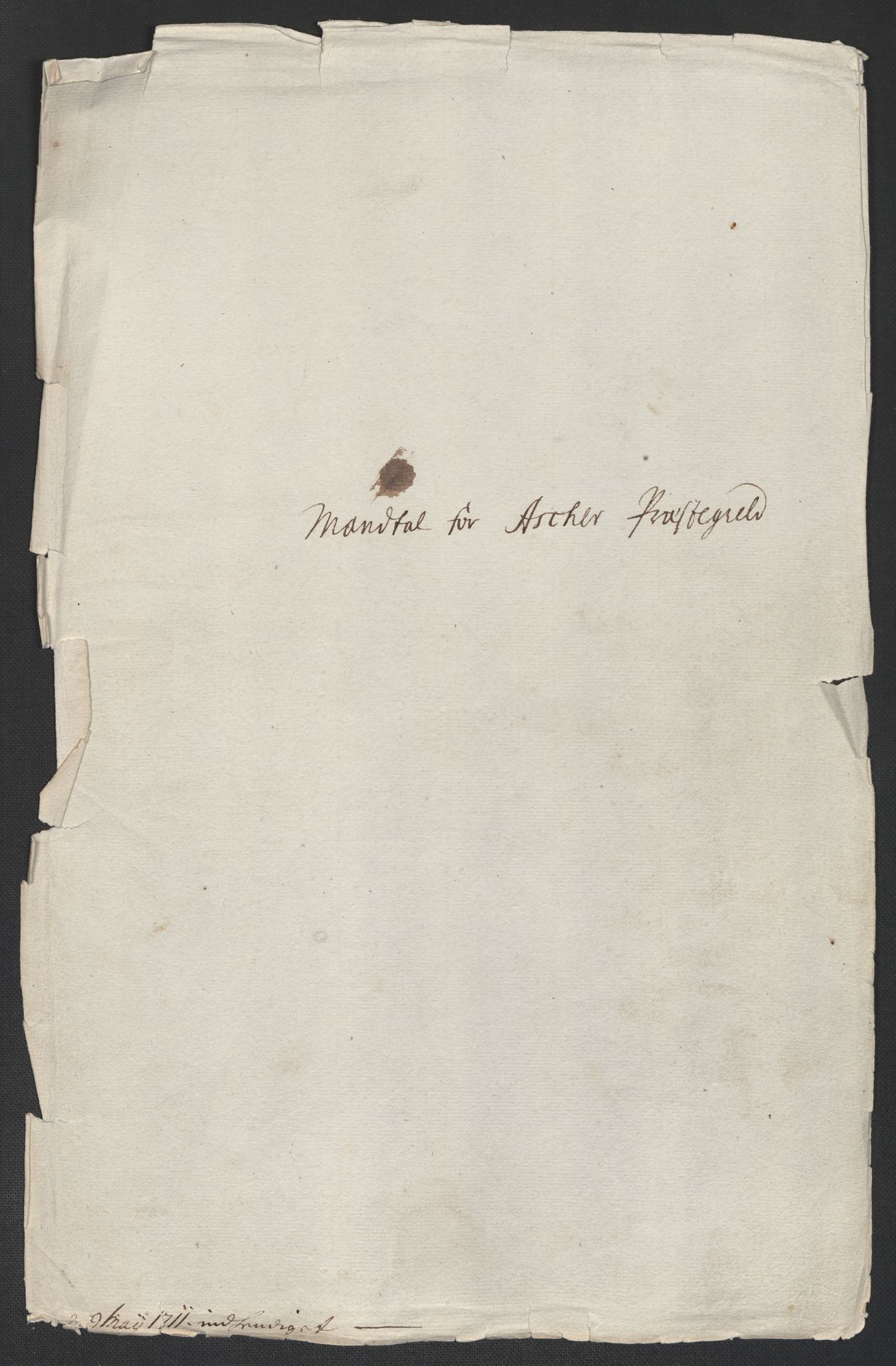 Rentekammeret inntil 1814, Reviderte regnskaper, Fogderegnskap, AV/RA-EA-4092/R10/L0449: Fogderegnskap Aker og Follo, 1711, s. 74