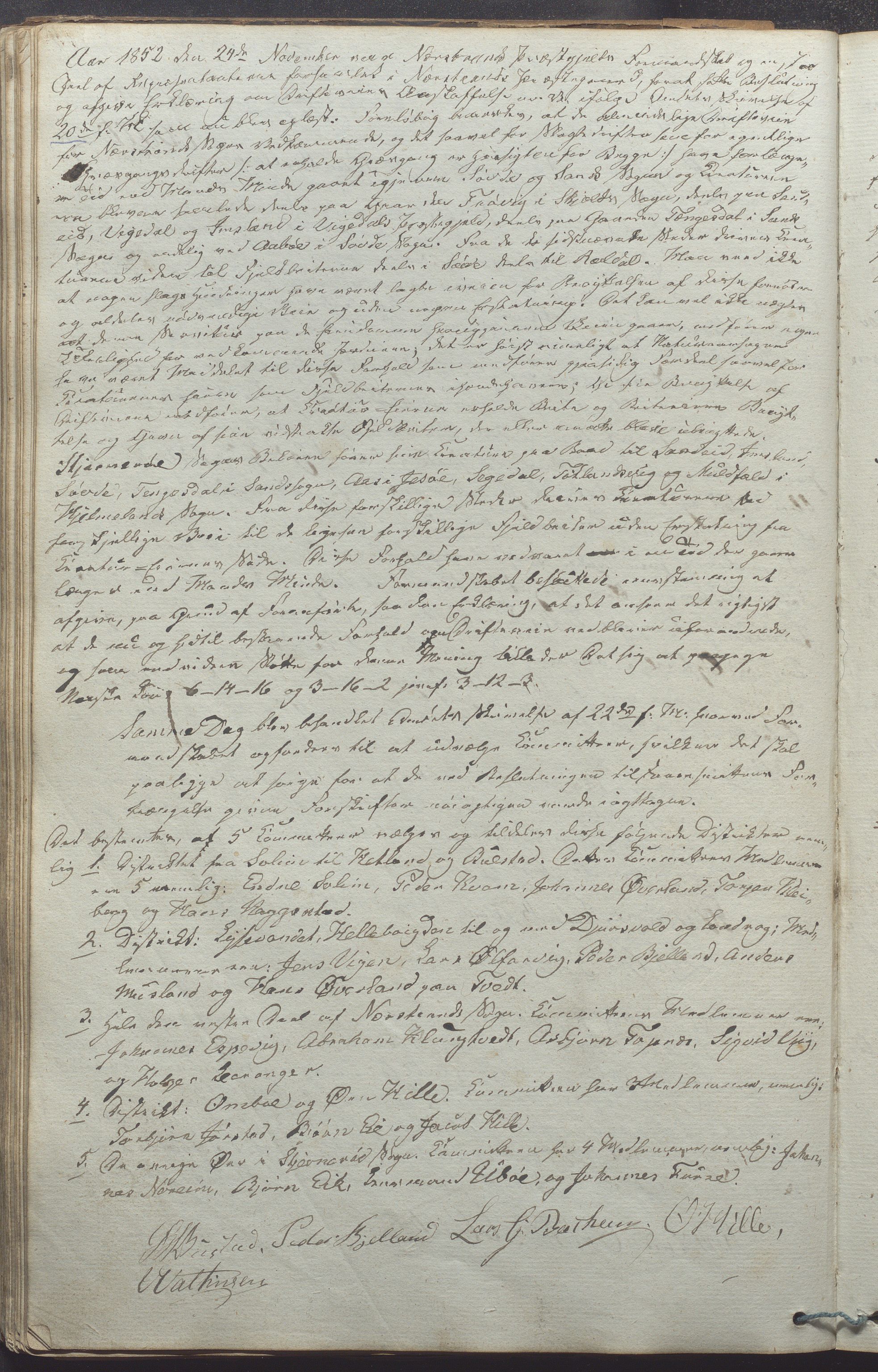 Nedstrand kommune - Formannskapet, IKAR/K-100244/A/Aa/L0001: Møtebok, 1837-1875, s. 75b