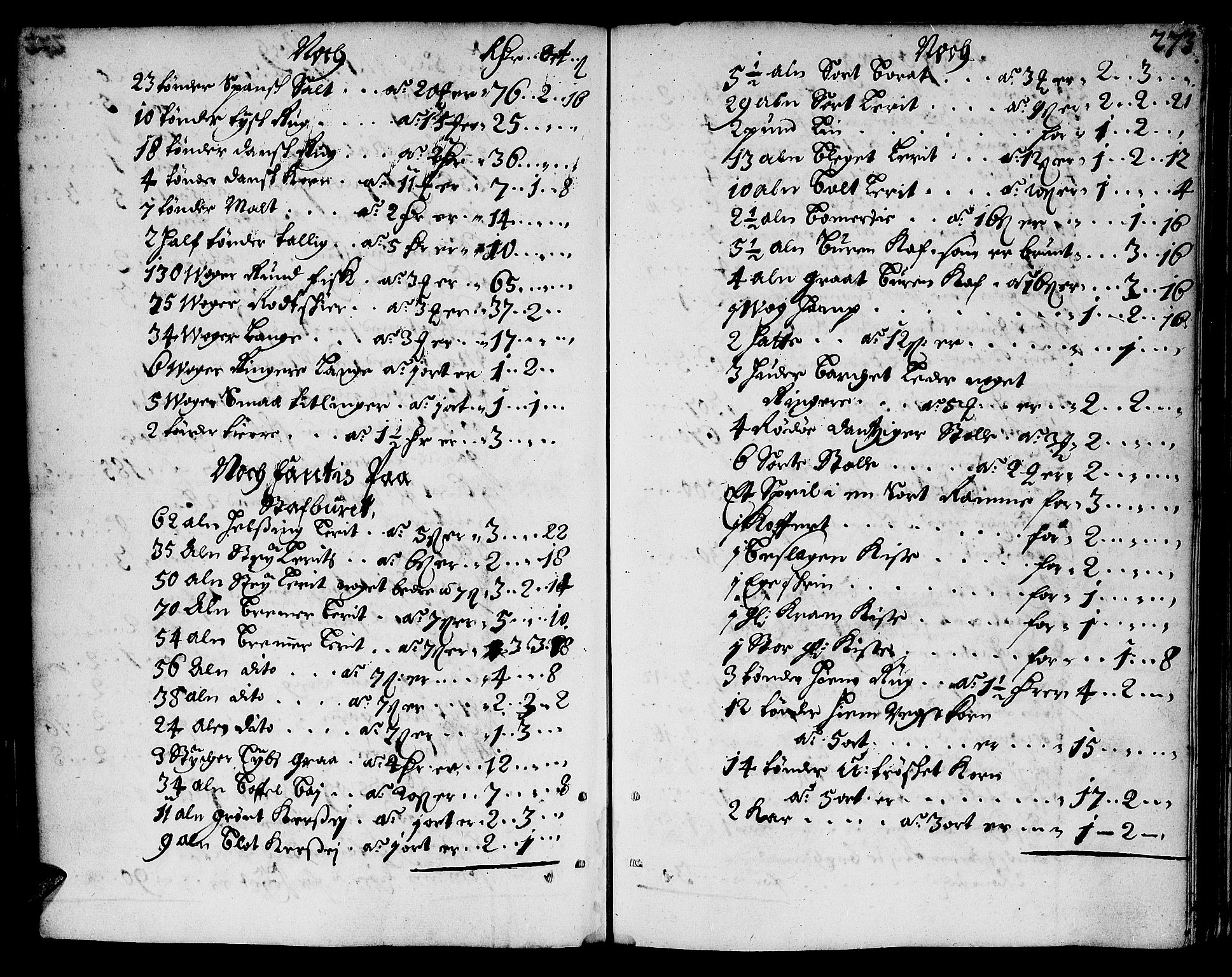 Helgeland sorenskriveri, AV/SAT-A-0004/3/3A/L0001: Skifteprotokoll 1, 1686-1696, s. 272b-273a