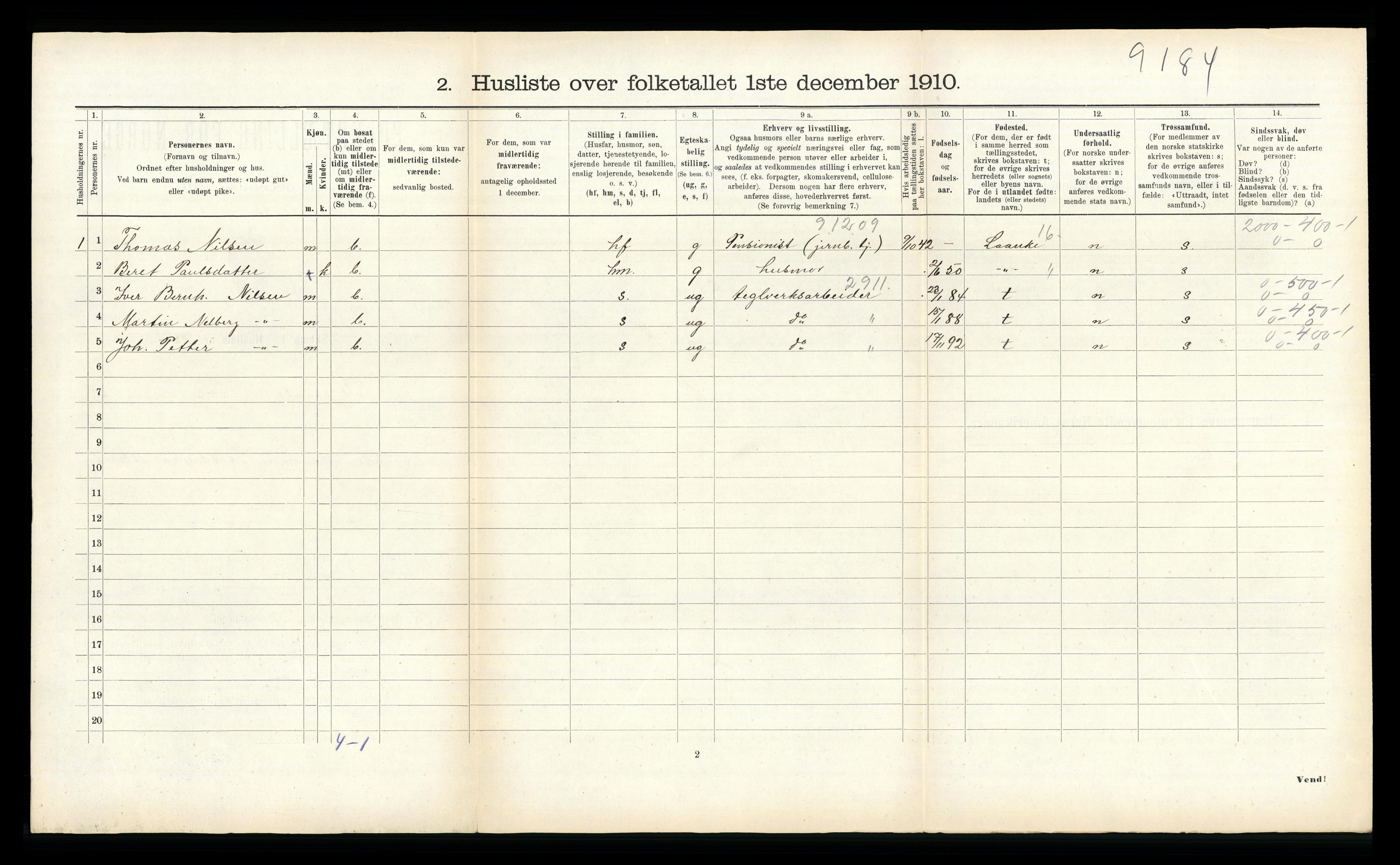 RA, Folketelling 1910 for 1714 Stjørdal herred, 1910, s. 959