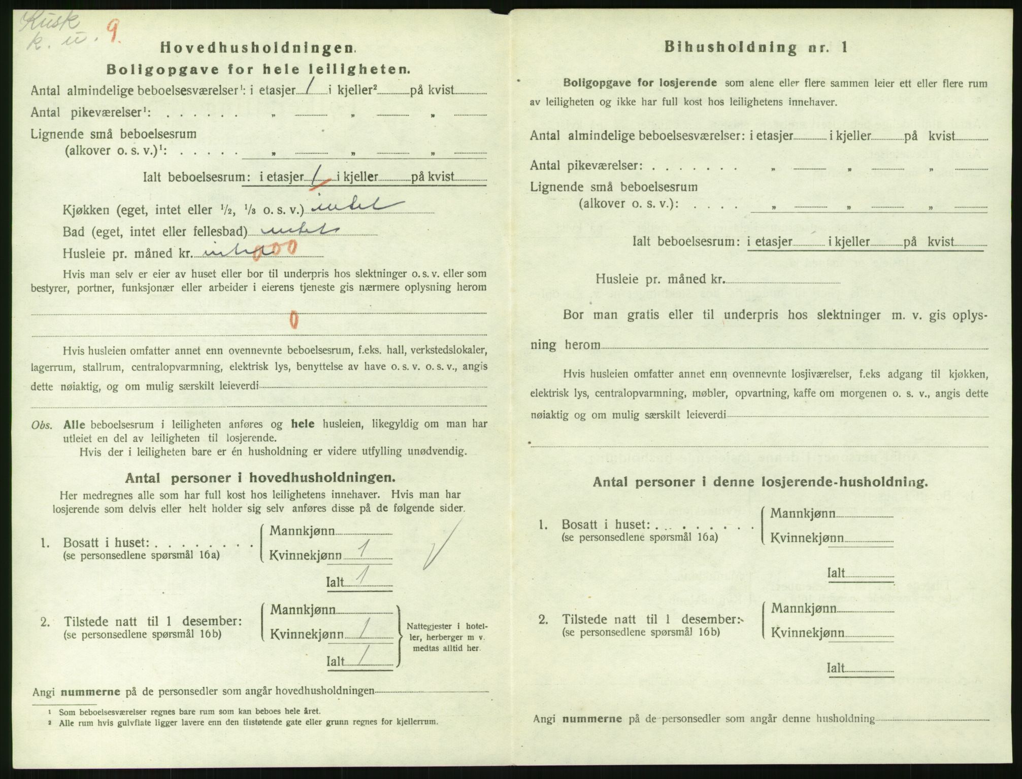 SAH, Folketelling 1920 for 0501 Lillehammer kjøpstad, 1920, s. 2299