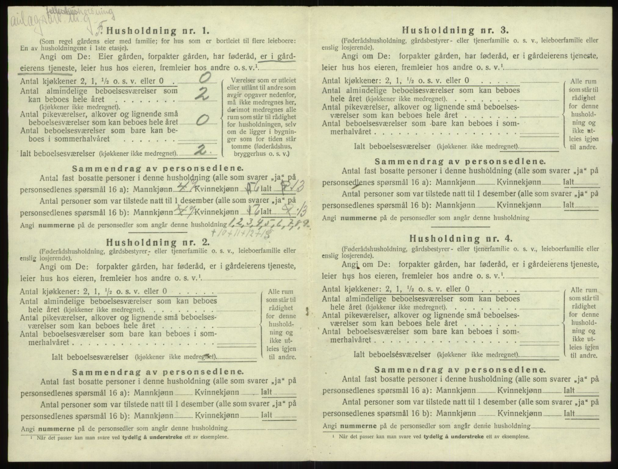 SAB, Folketelling 1920 for 1416 Kyrkjebø herred, 1920, s. 521