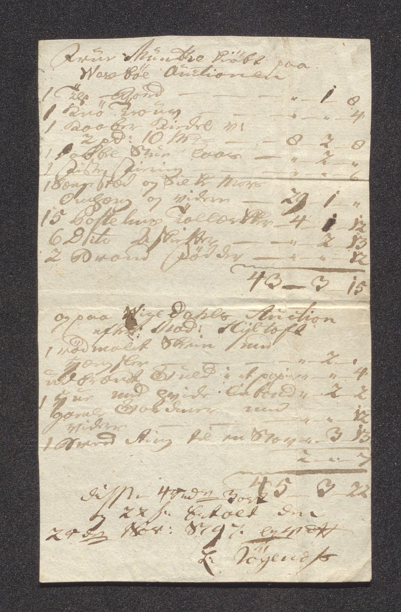 Lye sokneprestkontor, SAST/A-101794/001/913/913CA/L0001: Pa 0884 - Juel, Christopher Munthe og Pa 0885 - Balch, Sokneprest Simon , 1777-1811, s. 417