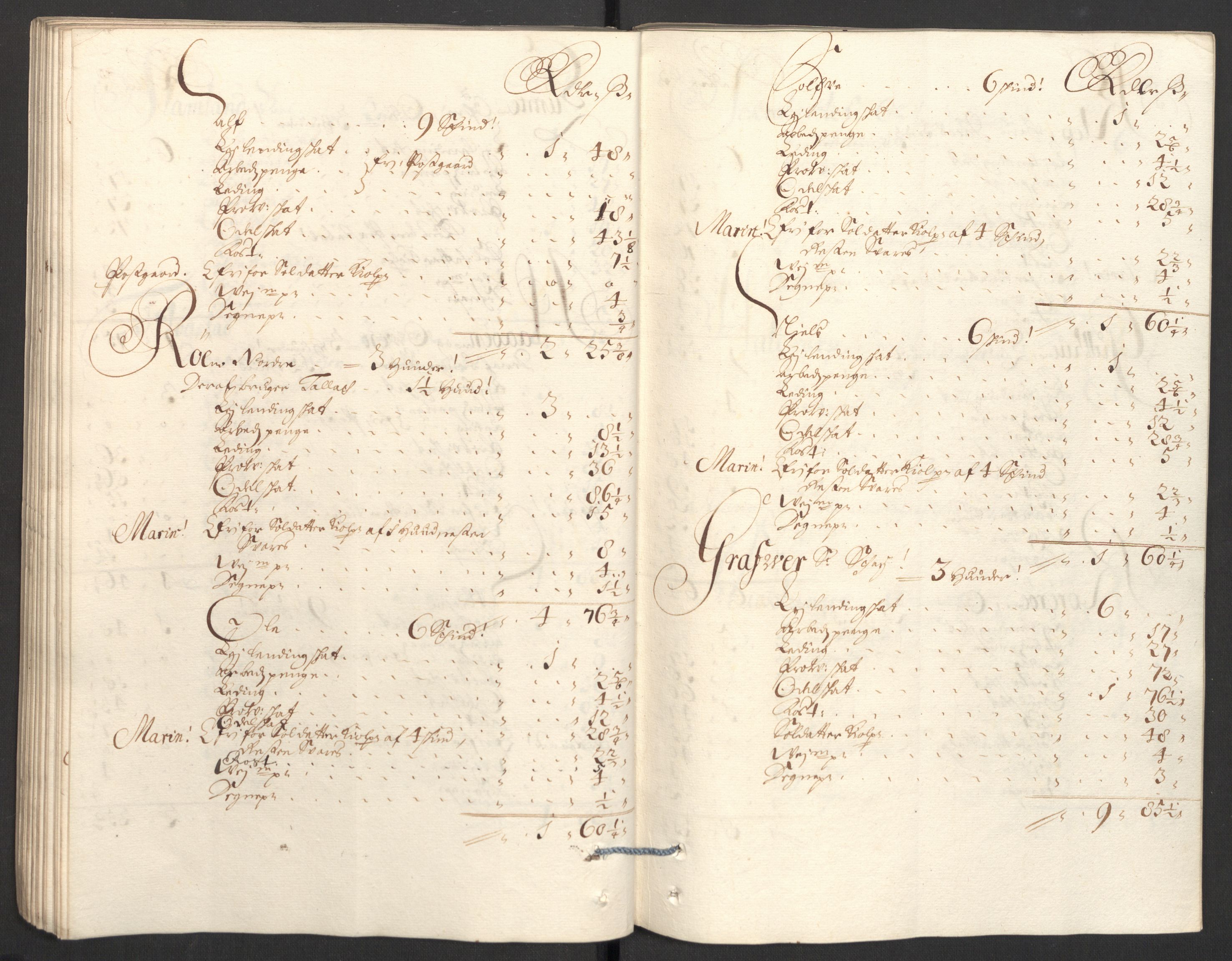 Rentekammeret inntil 1814, Reviderte regnskaper, Fogderegnskap, AV/RA-EA-4092/R36/L2099: Fogderegnskap Øvre og Nedre Telemark og Bamble, 1698, s. 123