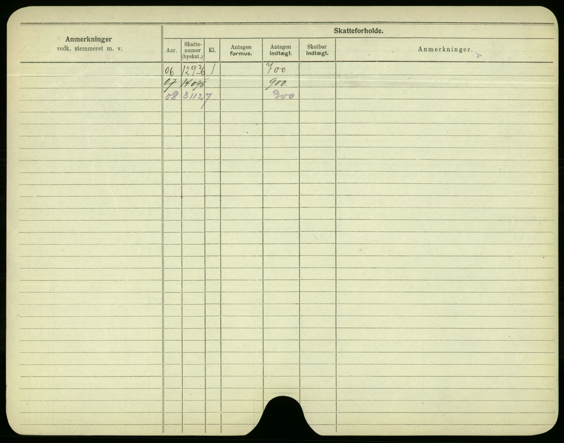 Oslo folkeregister, Registerkort, AV/SAO-A-11715/F/Fa/Fac/L0003: Menn, 1906-1914, s. 522b