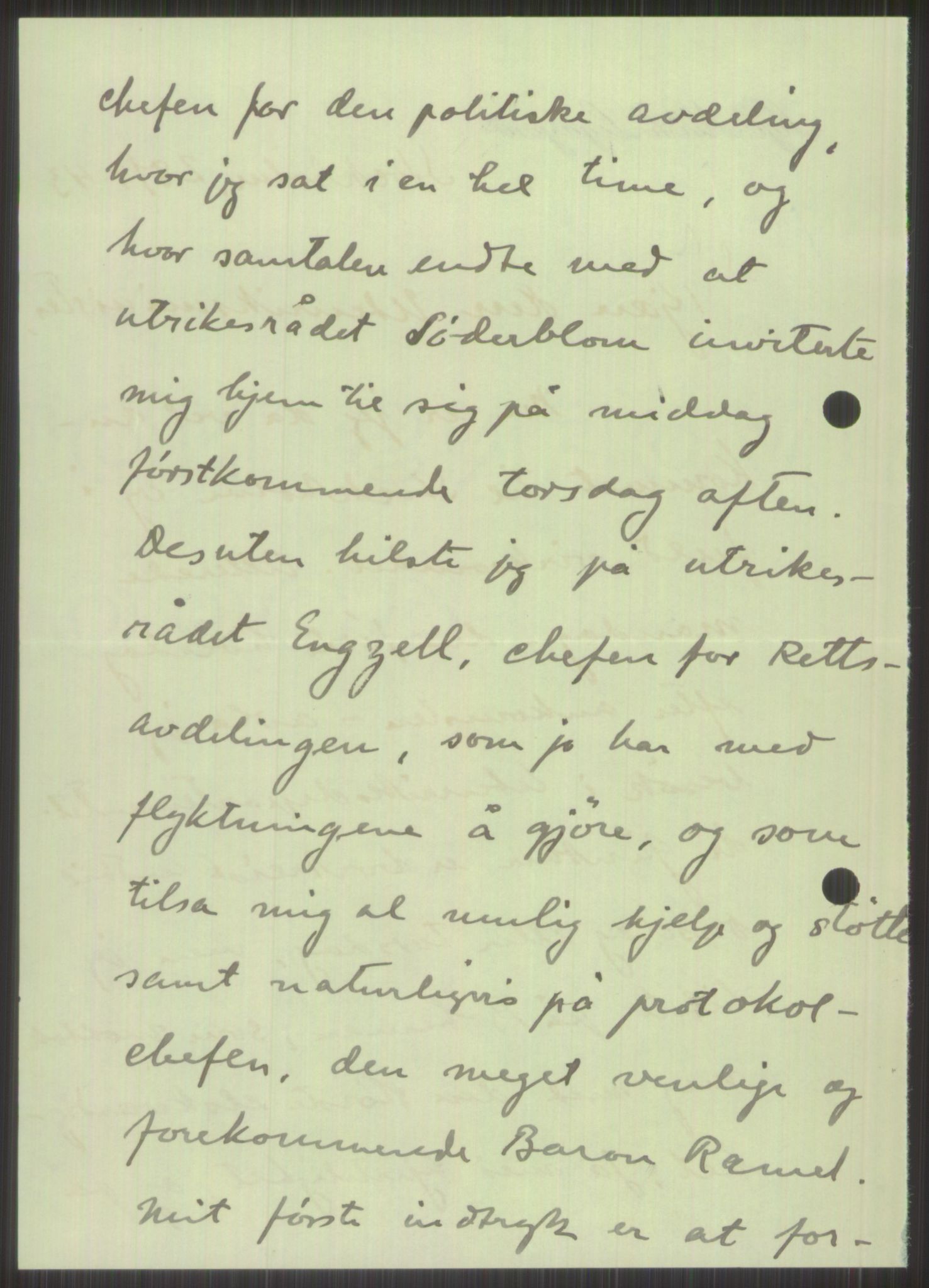 Lie, Trygve, AV/RA-PA-1407/D/L0006: Blandet og privat korrespondanse., 1941-1960, s. 230