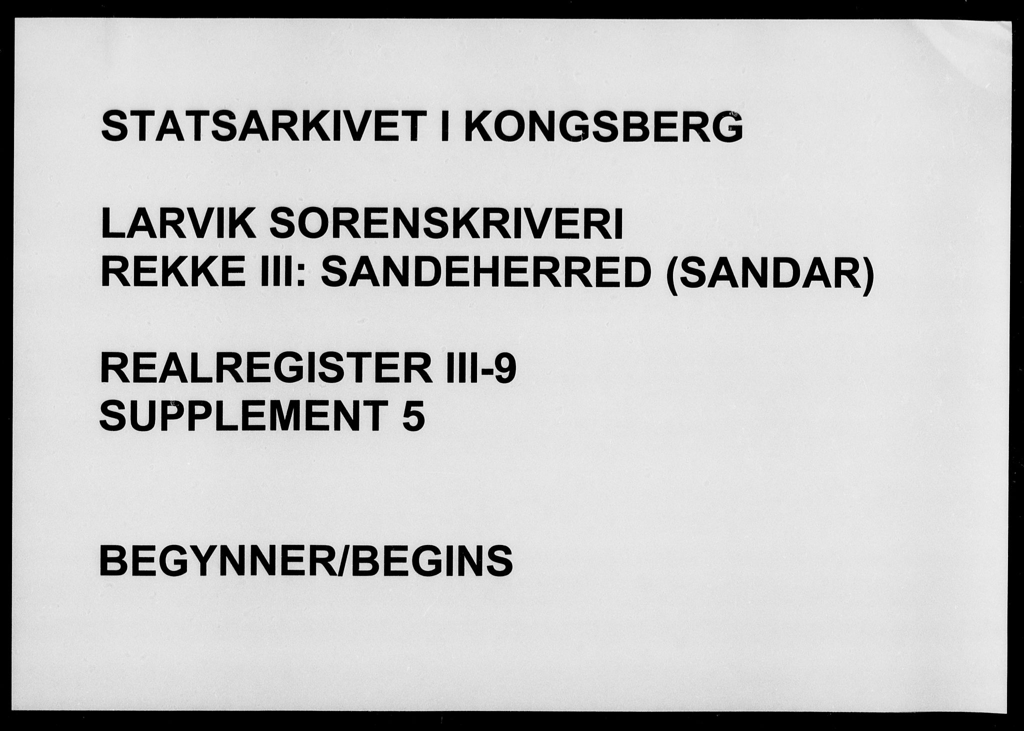Larvik sorenskriveri, SAKO/A-83/G/Gb/Gbd/L0009: Panteregister nr. III 9