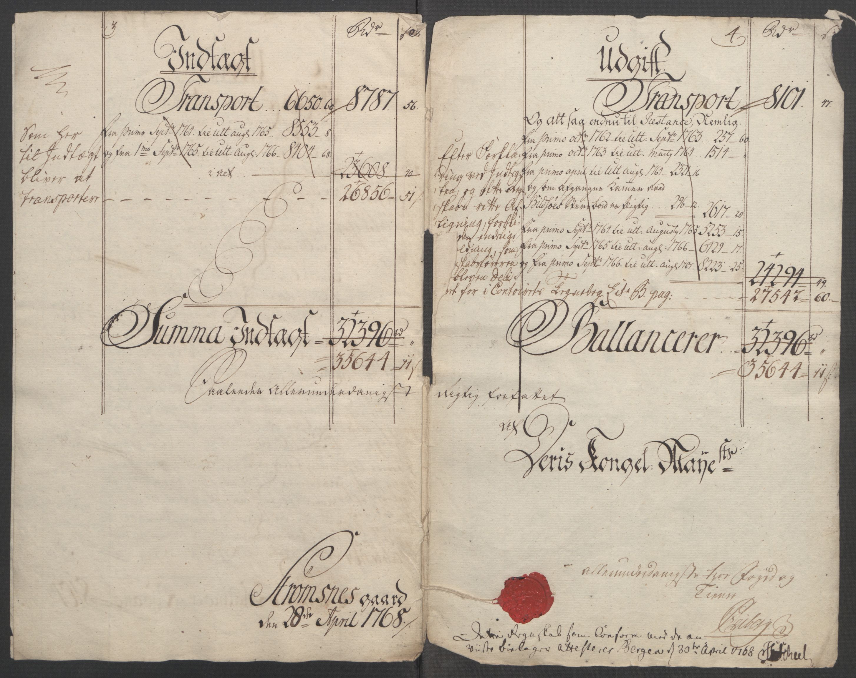 Rentekammeret inntil 1814, Reviderte regnskaper, Fogderegnskap, RA/EA-4092/R51/L3303: Ekstraskatten Nordhordland og Voss, 1762-1772, s. 144