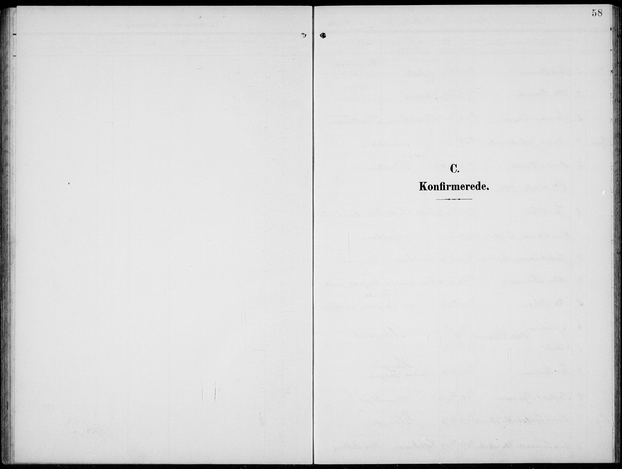 Lom prestekontor, AV/SAH-PREST-070/L/L0007: Klokkerbok nr. 7, 1904-1938, s. 58