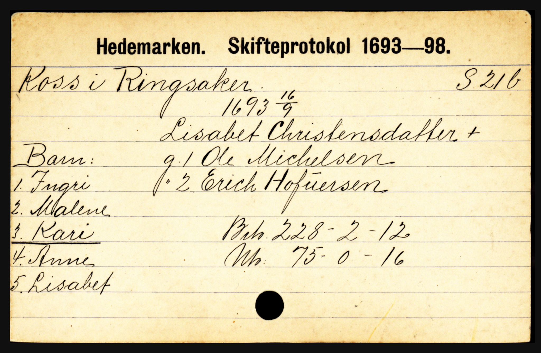 Hedemarken sorenskriveri, SAH/TING-034/J, 1663-1743, s. 2407
