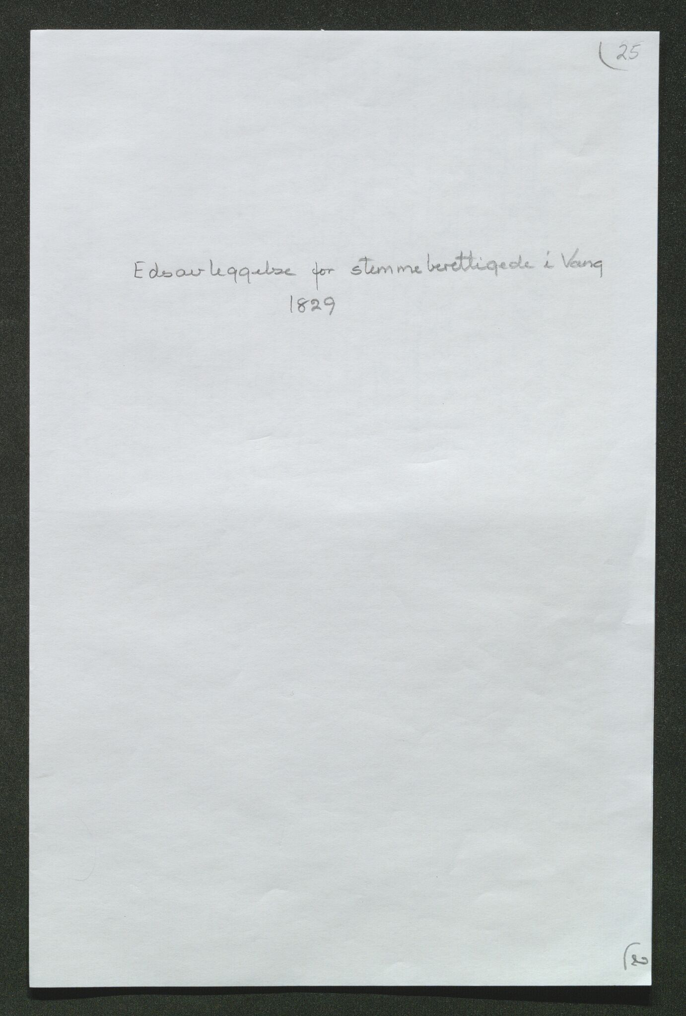 Åker i Vang, Hedmark, og familien Todderud, AV/SAH-ARK-010/L/La/L0001: Diverse, 1692-1901, s. 364