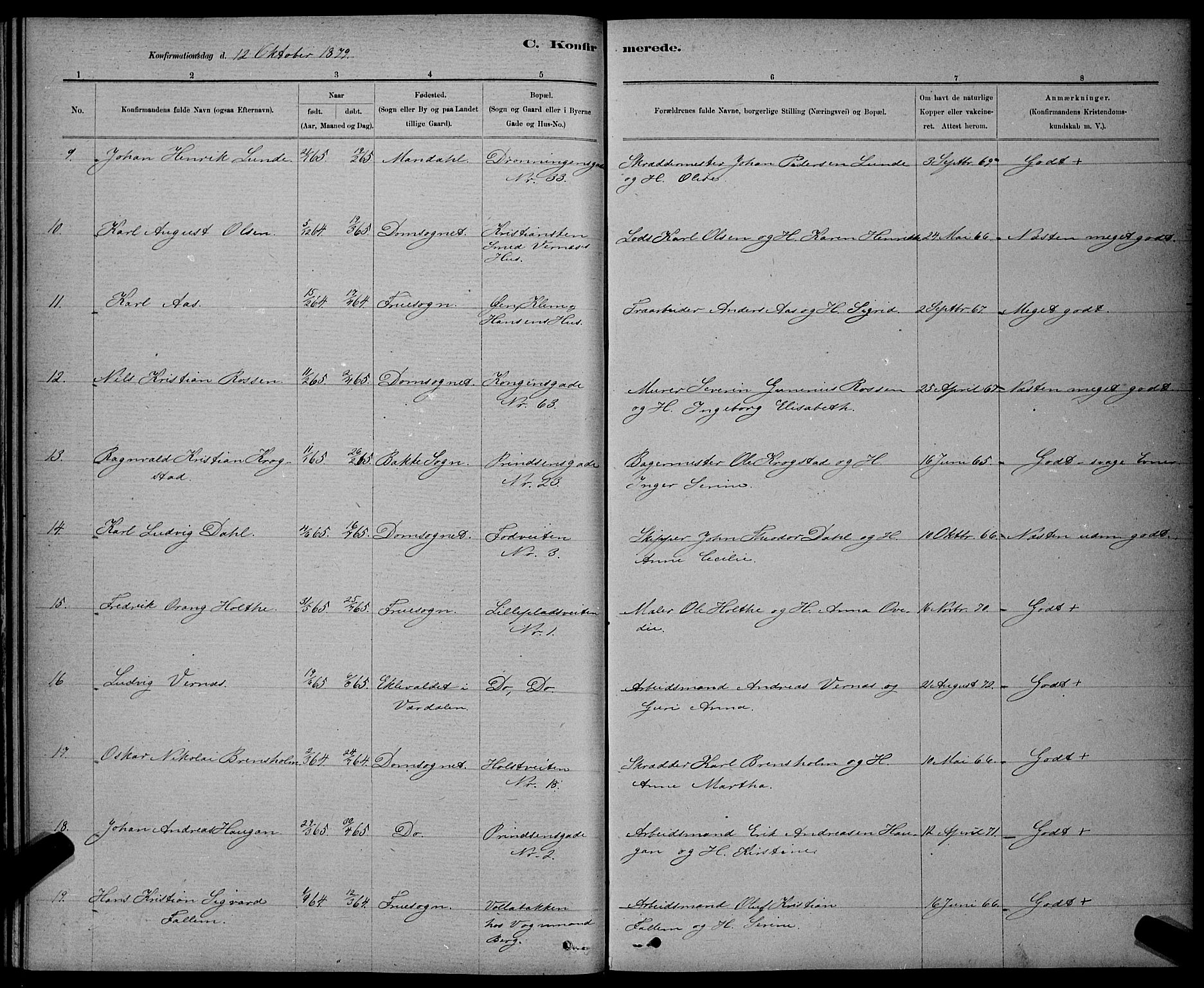 Ministerialprotokoller, klokkerbøker og fødselsregistre - Sør-Trøndelag, AV/SAT-A-1456/601/L0091: Klokkerbok nr. 601C09, 1878-1883