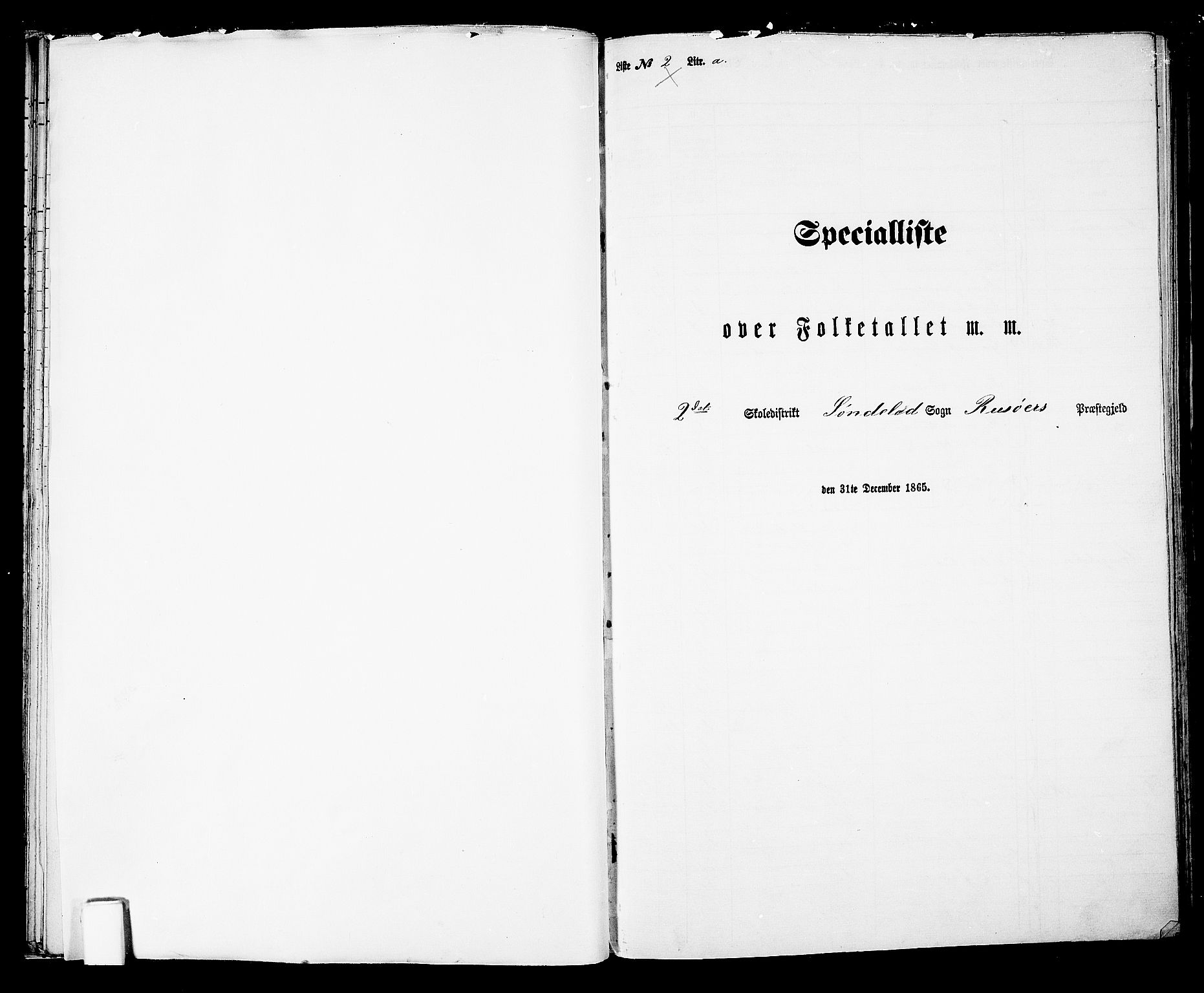 RA, Folketelling 1865 for 0913L Risør prestegjeld, Søndeled sokn, 1865, s. 28