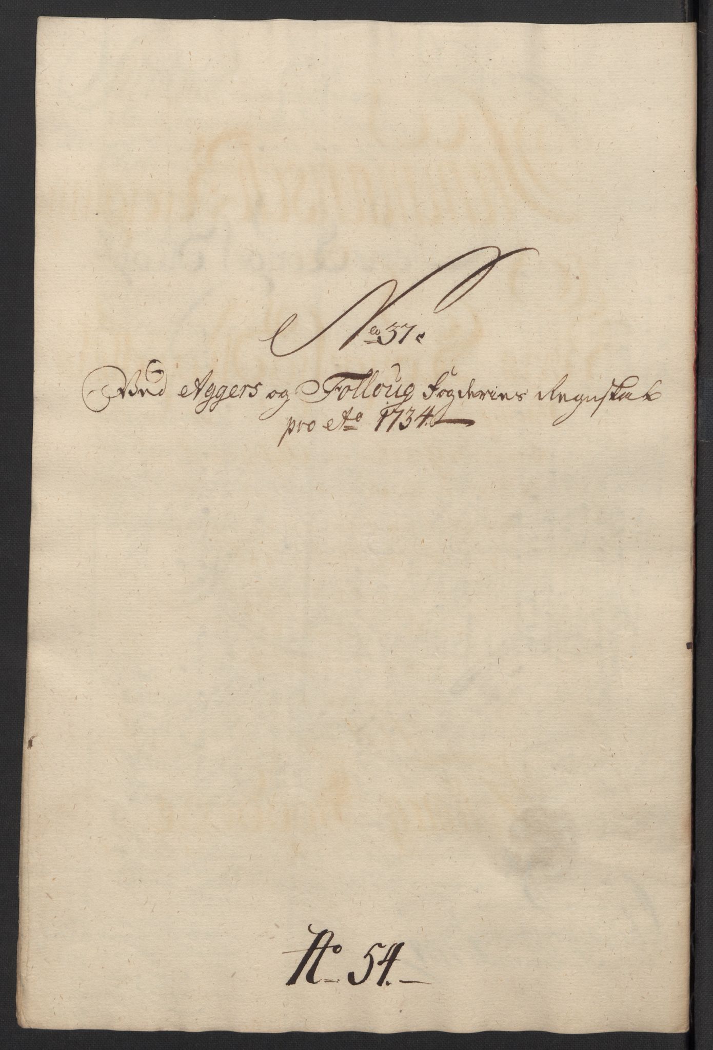 Rentekammeret inntil 1814, Reviderte regnskaper, Fogderegnskap, AV/RA-EA-4092/R10/L0473: Fogderegnskap Aker og Follo, 1734, s. 186