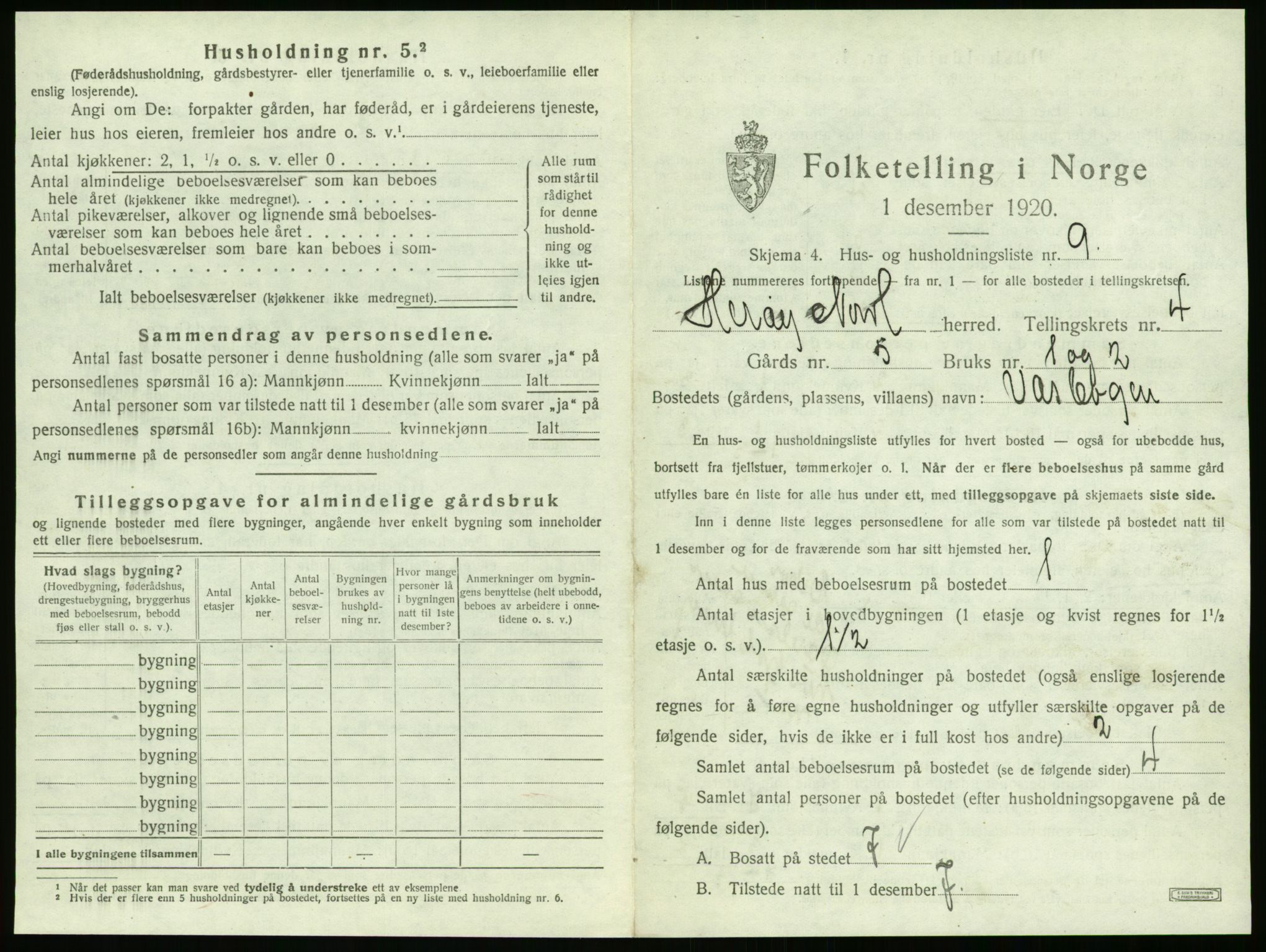 SAT, Folketelling 1920 for 1818 Herøy herred, 1920, s. 316