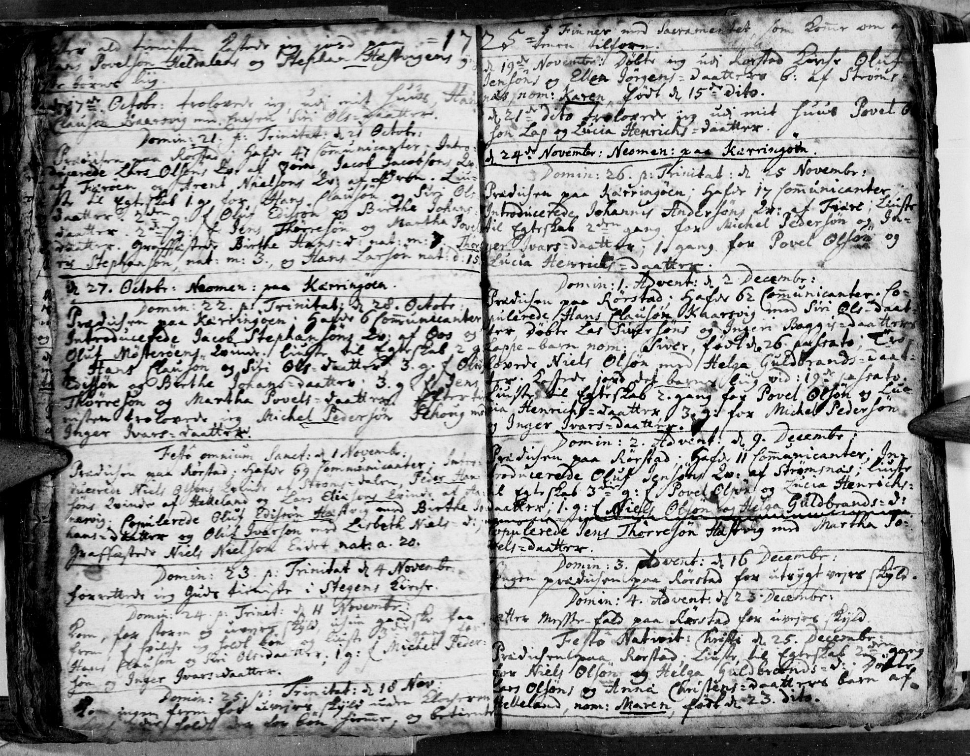 Ministerialprotokoller, klokkerbøker og fødselsregistre - Nordland, AV/SAT-A-1459/853/L0765: Ministerialbok nr. 853A04, 1715-1745